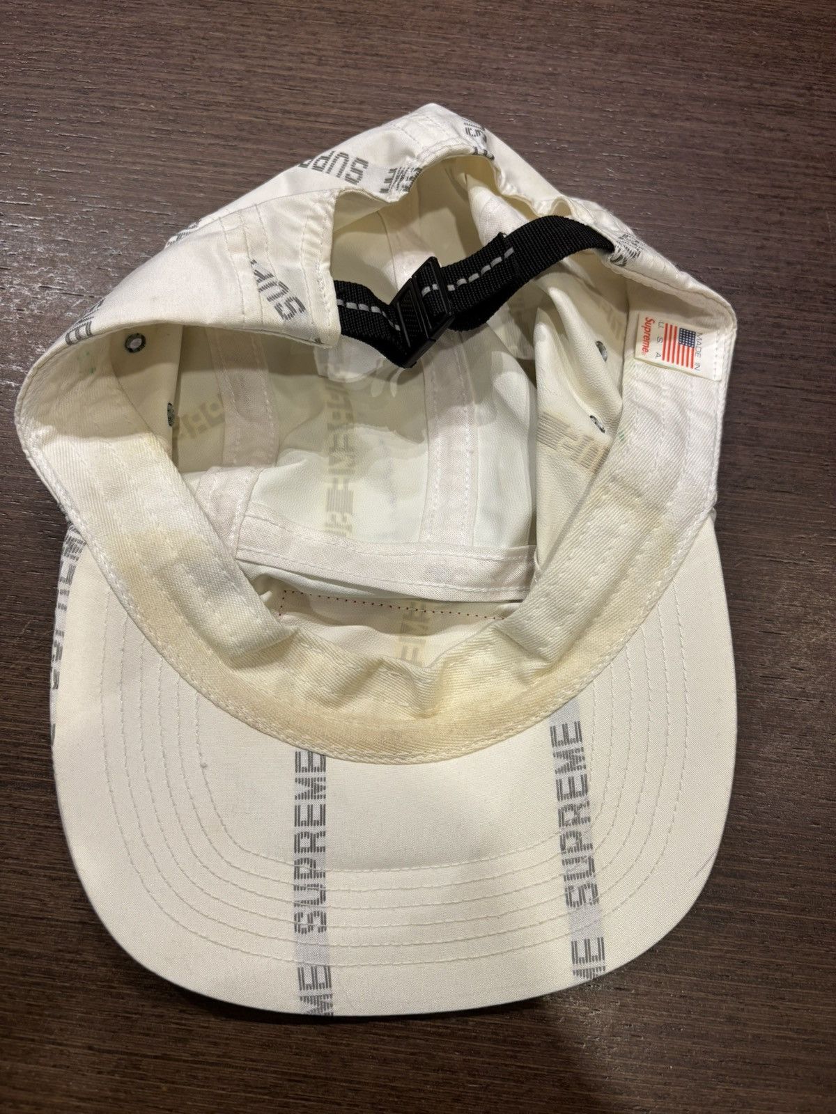 Supreme Supreme Reflective Logos Cap Size ONE SIZE - 3 Thumbnail