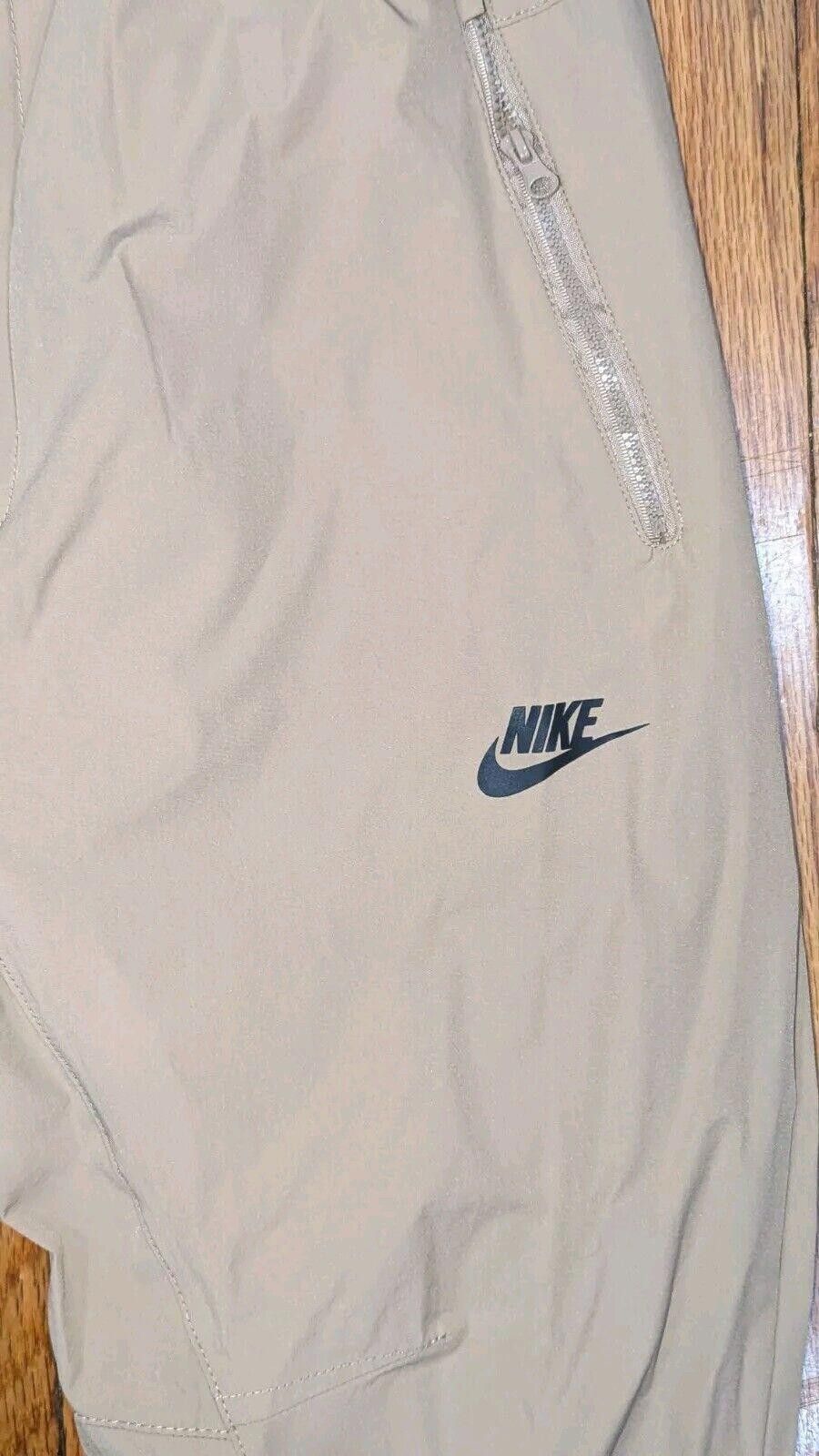 Nike Nike Sportswear Woven Parachute Beige Sweatpants Medium Size US 32 / EU 48 - 3 Thumbnail