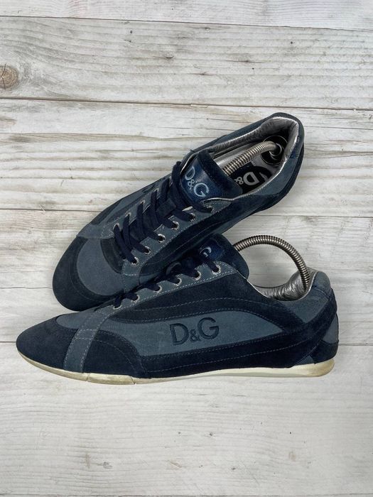 Dolce & Gabbana Vintage Dolce Gabbana Spider Leather Shoes Logo ...