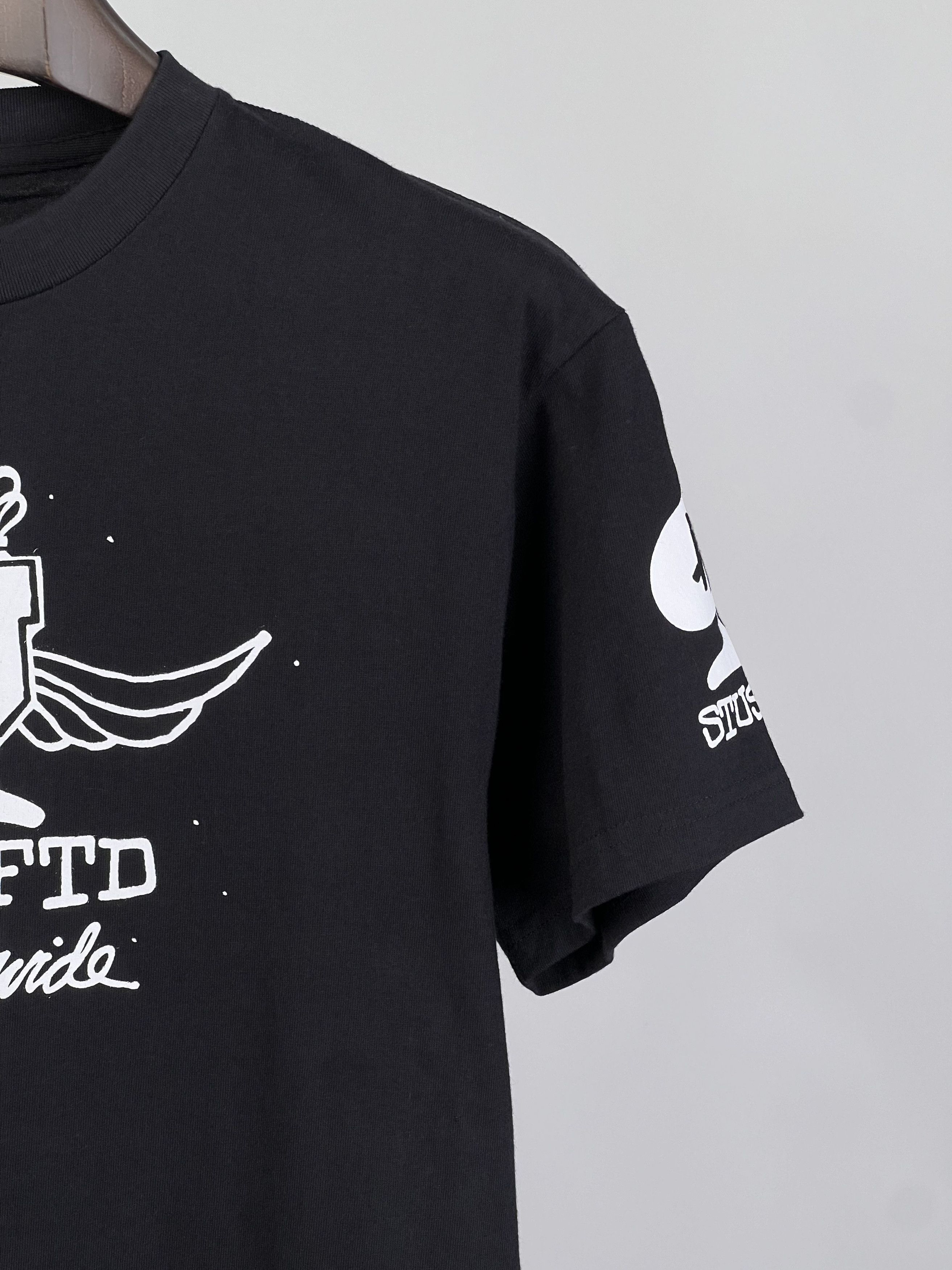 Stussy Brand new Worldwide T-shirt Black Limited Edition Size US L / EU 52-54 / 3 - 3 Thumbnail
