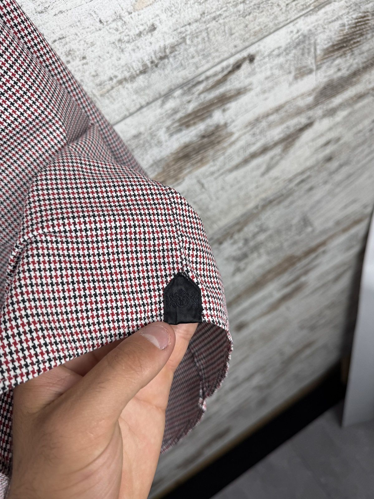 Eton Mens Vintage Eton Black gold label shirts button up 60 years Size US L / EU 52-54 / 3 - 11 Thumbnail