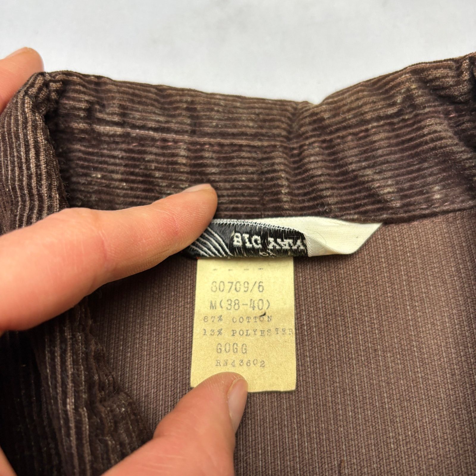 Vintage Vintage 70s Big Yank Corduroy Button Up Work Shirt Men's M Size US M / EU 48-50 / 2 - 5 Thumbnail