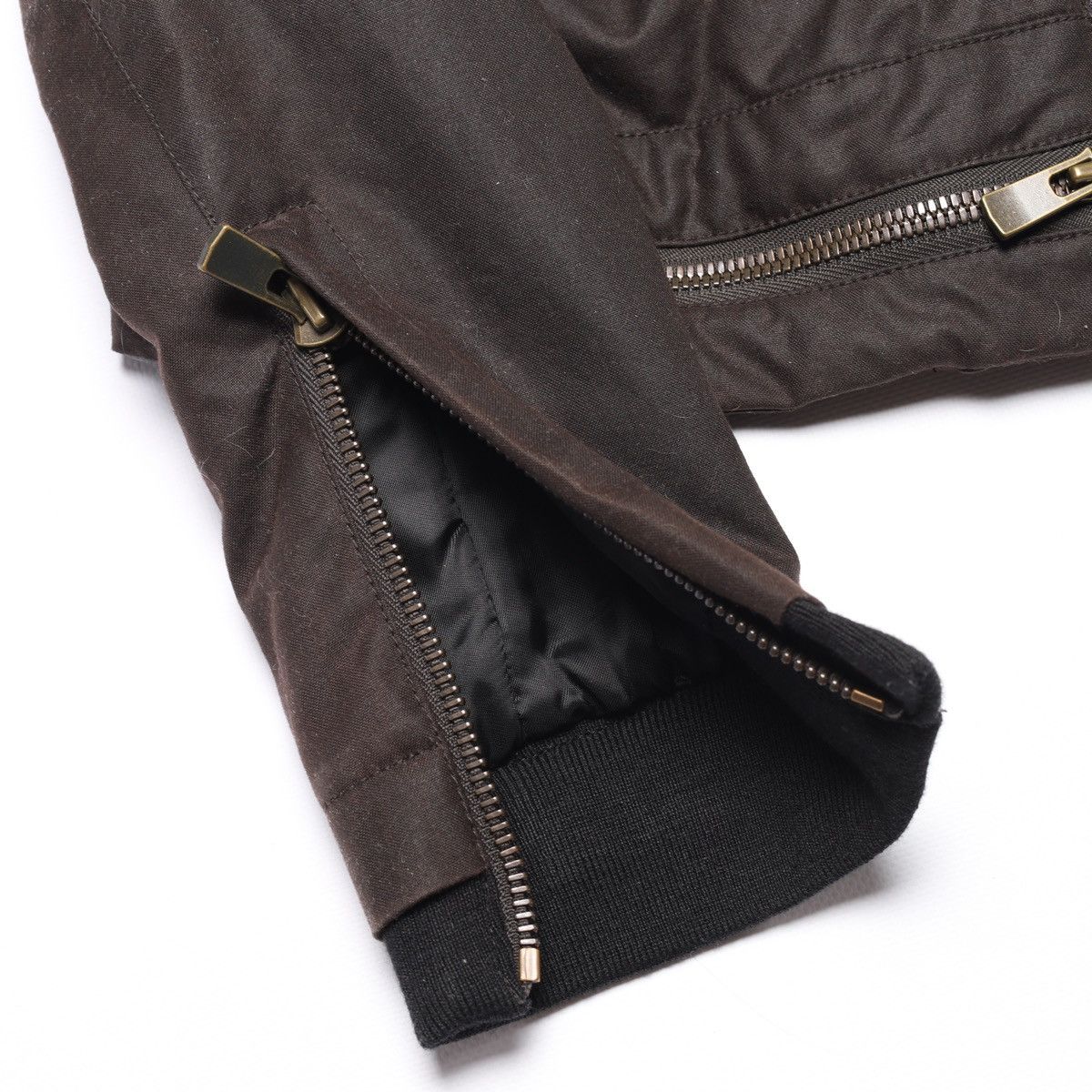 Givenchy Givenchy Archive Brown Fleece Lined Flight Jacket Zipper Size XS / US 0-2 / IT 36-38 - 20 Thumbnail