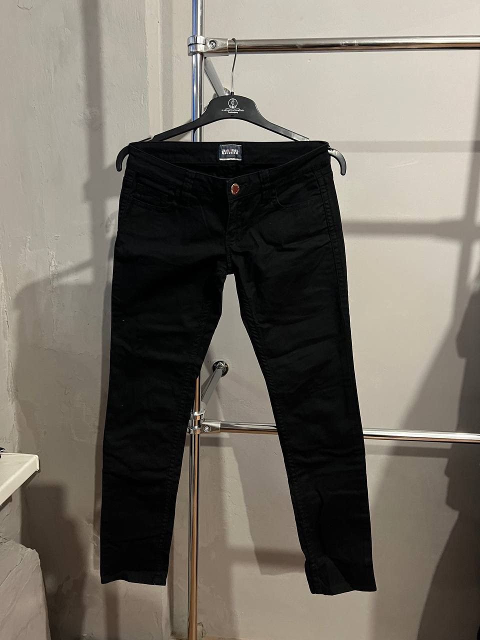 Jean Paul Gaultier JEAN PAUL GAULTIER VINTAGE ICON WOMEN DENIMBLACK JEANS PANTS Size 28" / US 6 / IT 42 - 4 Thumbnail