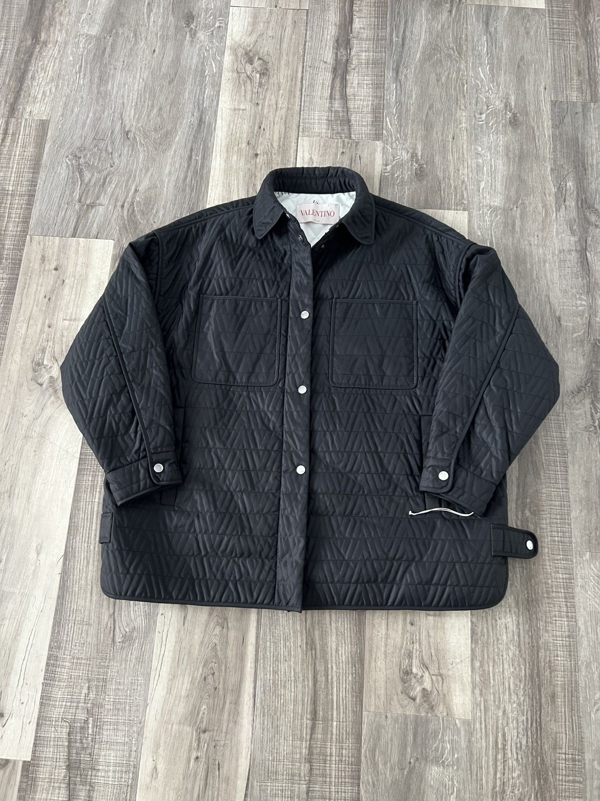 Valentino Valentino Quilted Jacket V Sz L Size US L / EU 52-54 / 3 - 1 Thumbnail