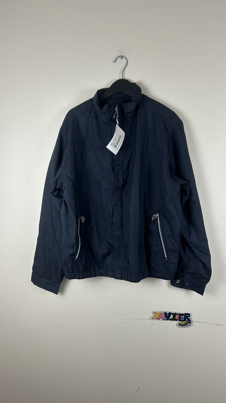 Vintage Soft Shell Jacket Large Man Navy Size US L / EU 52-54 / 3 - 1 Thumbnail