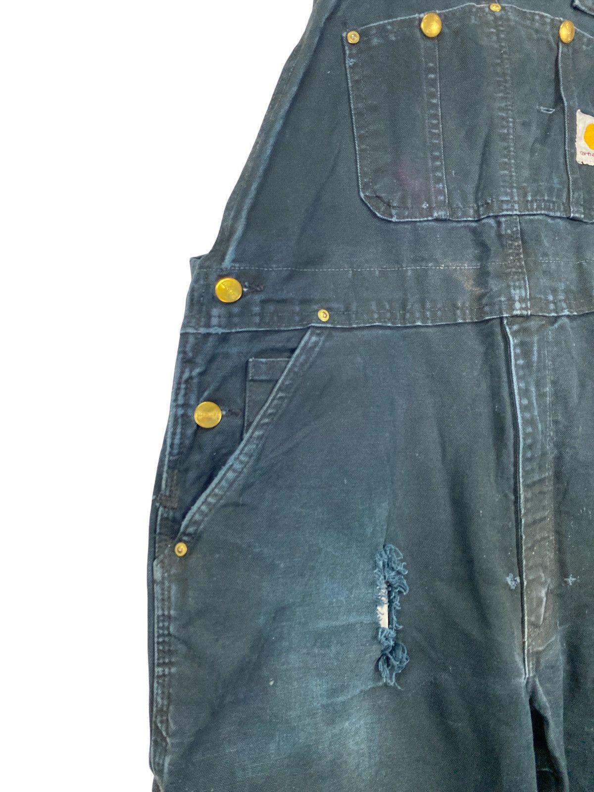 Carhartt Vintage Heavily worn Carhartt Dungarees-38x28 Size US L / EU 52-54 / 3 - 7 Thumbnail