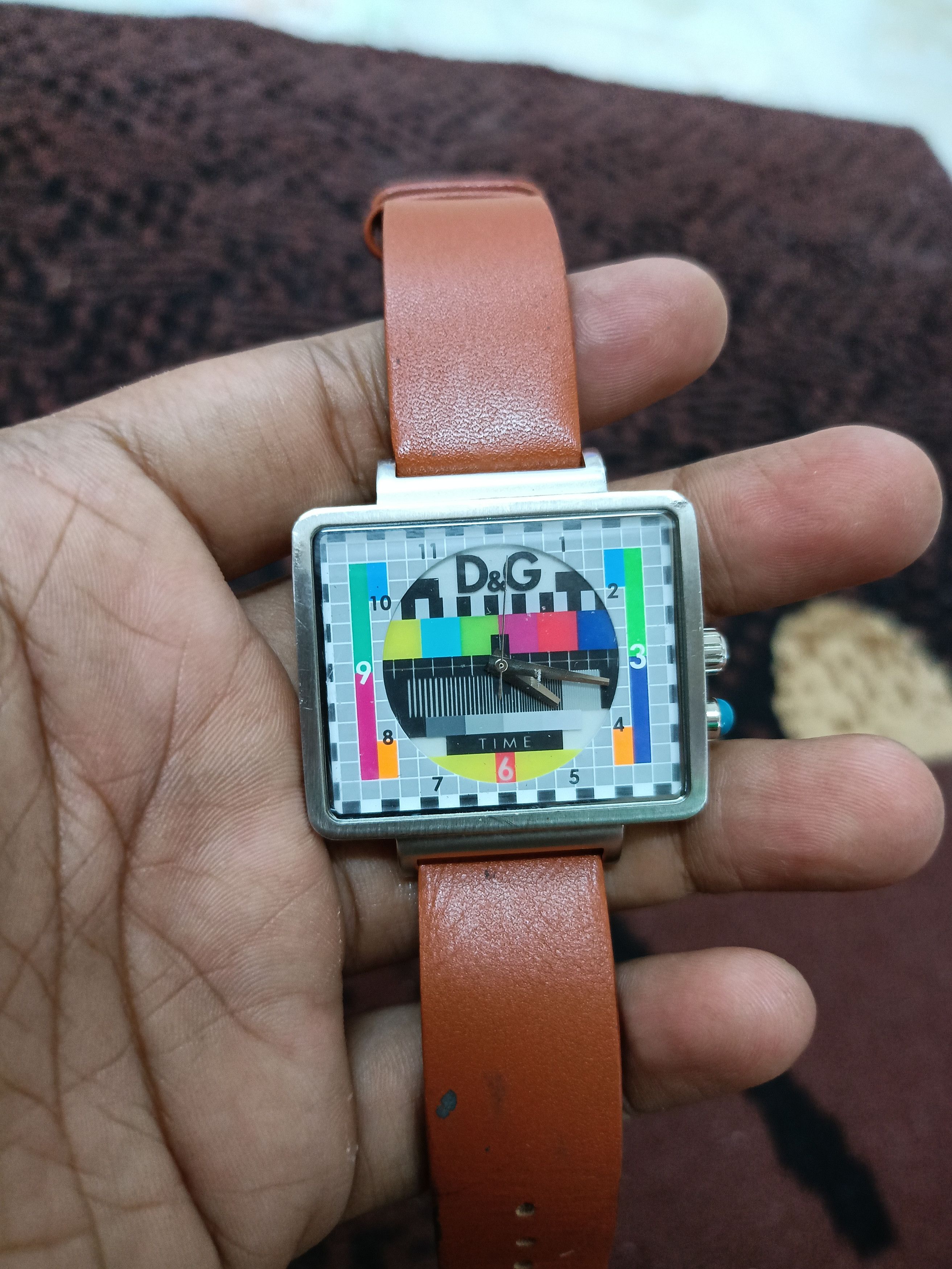 Dolce & Gabbana DL Dolce & Gabbana D&G Iconic Television Square Vtg watch Size ONE SIZE - 4 Thumbnail