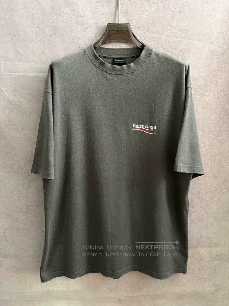 Balenciaga Balenciaga Grey distressed Coca-Cola logo print Size US L / EU 52-54 / 3 - 1 Thumbnail