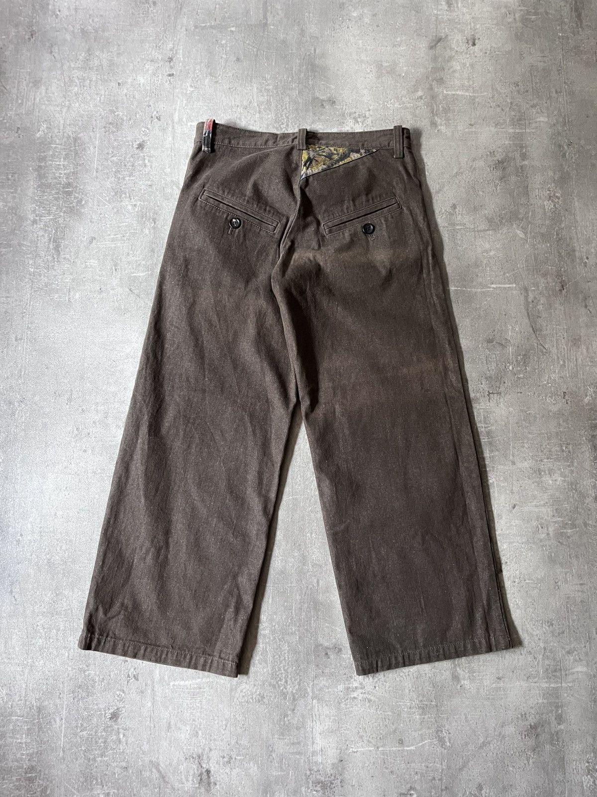 Yohji Yamamoto Y's x Shotaro Ishinomori A/W 2007 reversible pants Size US 30 / EU 46 - 14 Thumbnail