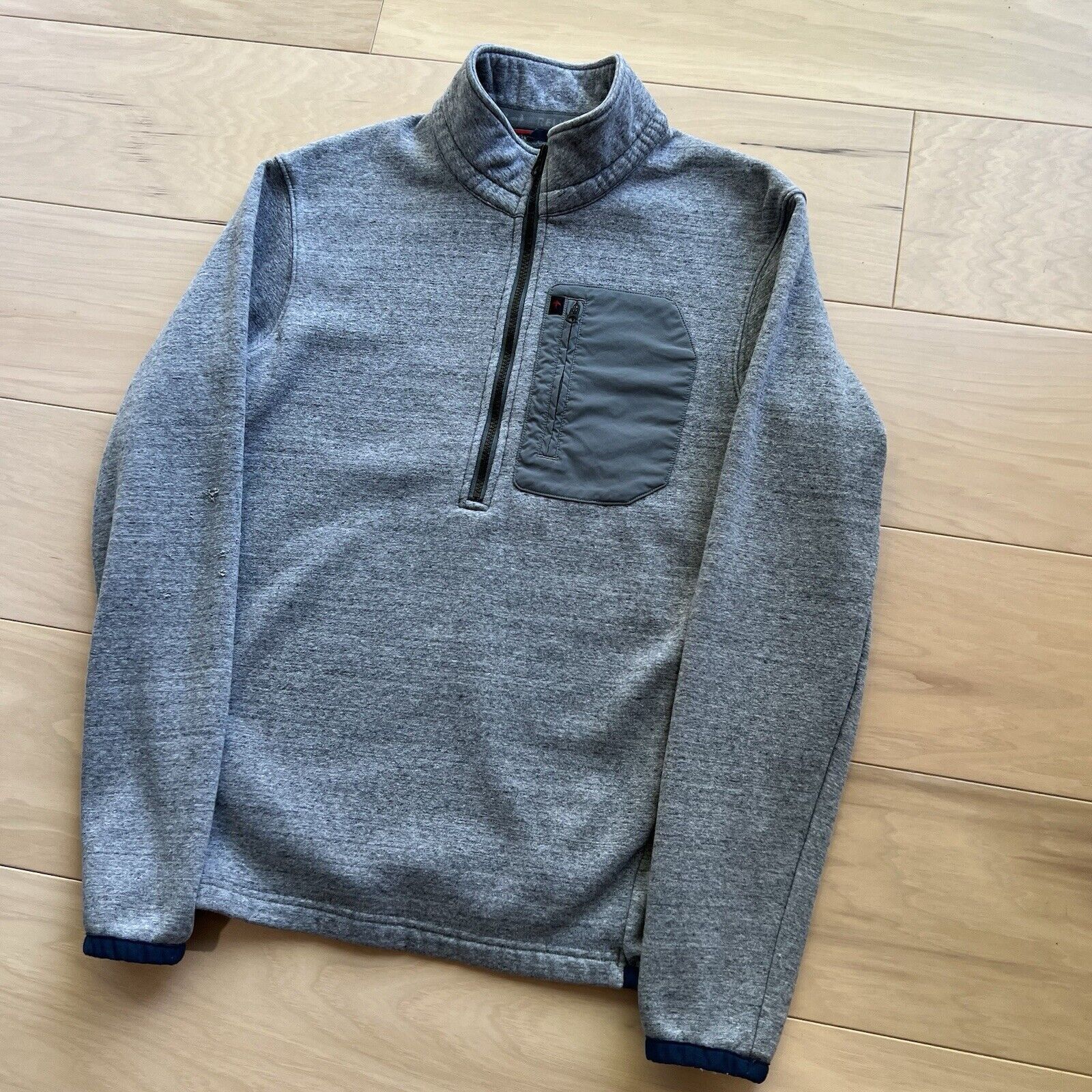 Relwen Relwen Micropile Half Zip Small Gray Lightweight Pullover Size US S / EU 44-46 / 1 - 10 Thumbnail