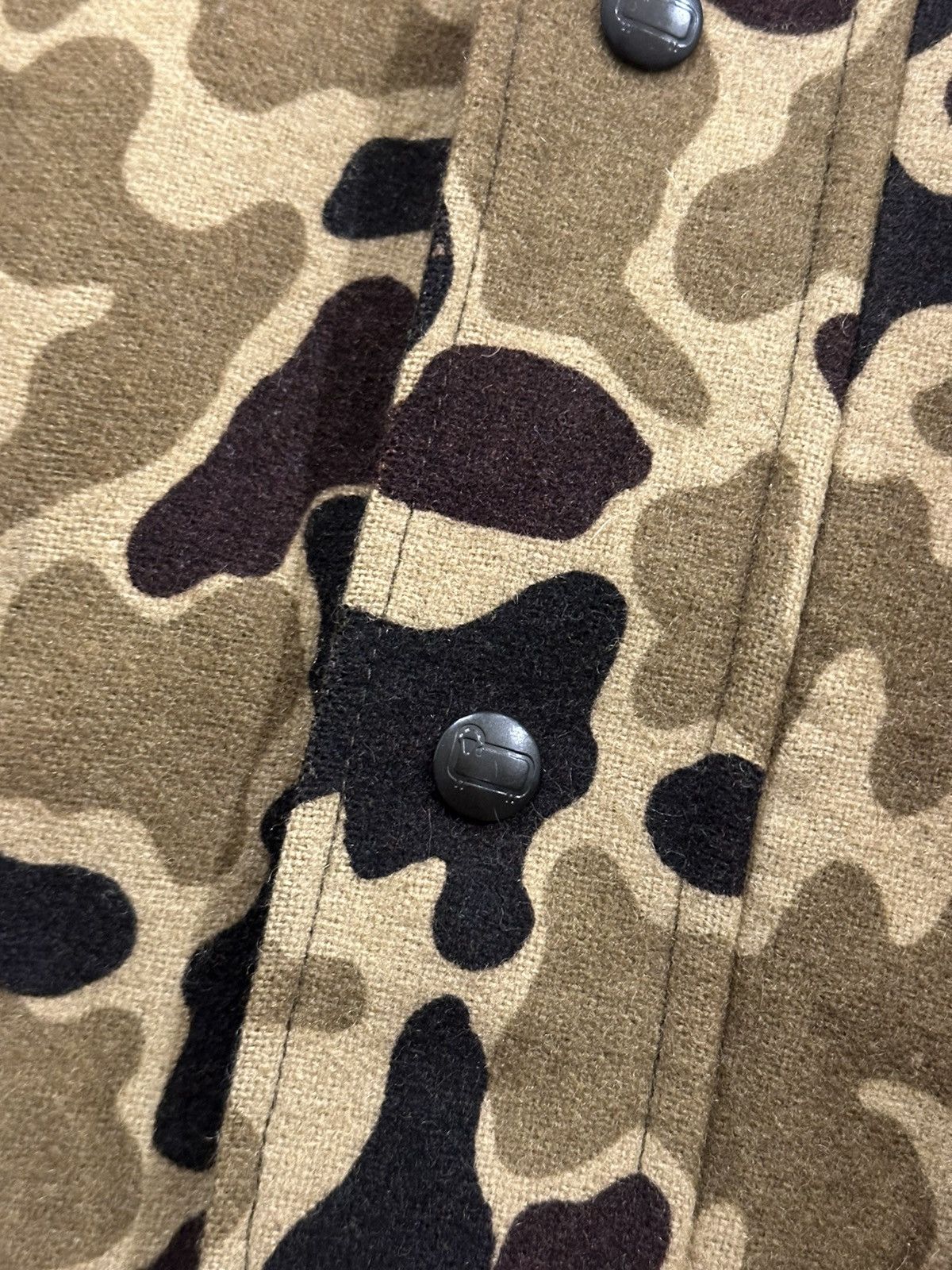 Woolrich Woolen Mills Gore-Tex Woolrich Camo Jacket RARE Size US L / EU 52-54 / 3 - 3 Thumbnail