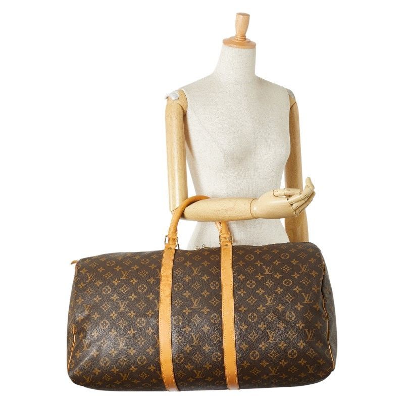 Louis Vuitton Louis Vuitton Monogram Keepall 55 Boston Bag M41424 Size ONE SIZE - 13 Thumbnail