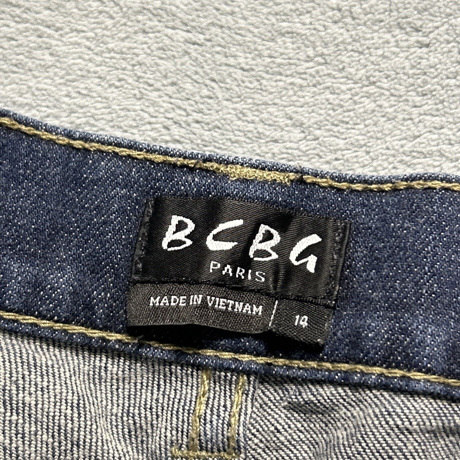 7 For All Mankind 2000s BCBG Beyond Baggy Jeans Womens 14 38x32 Hamilton Wide Size 36" / US 14 / IT 50 - 4 Thumbnail