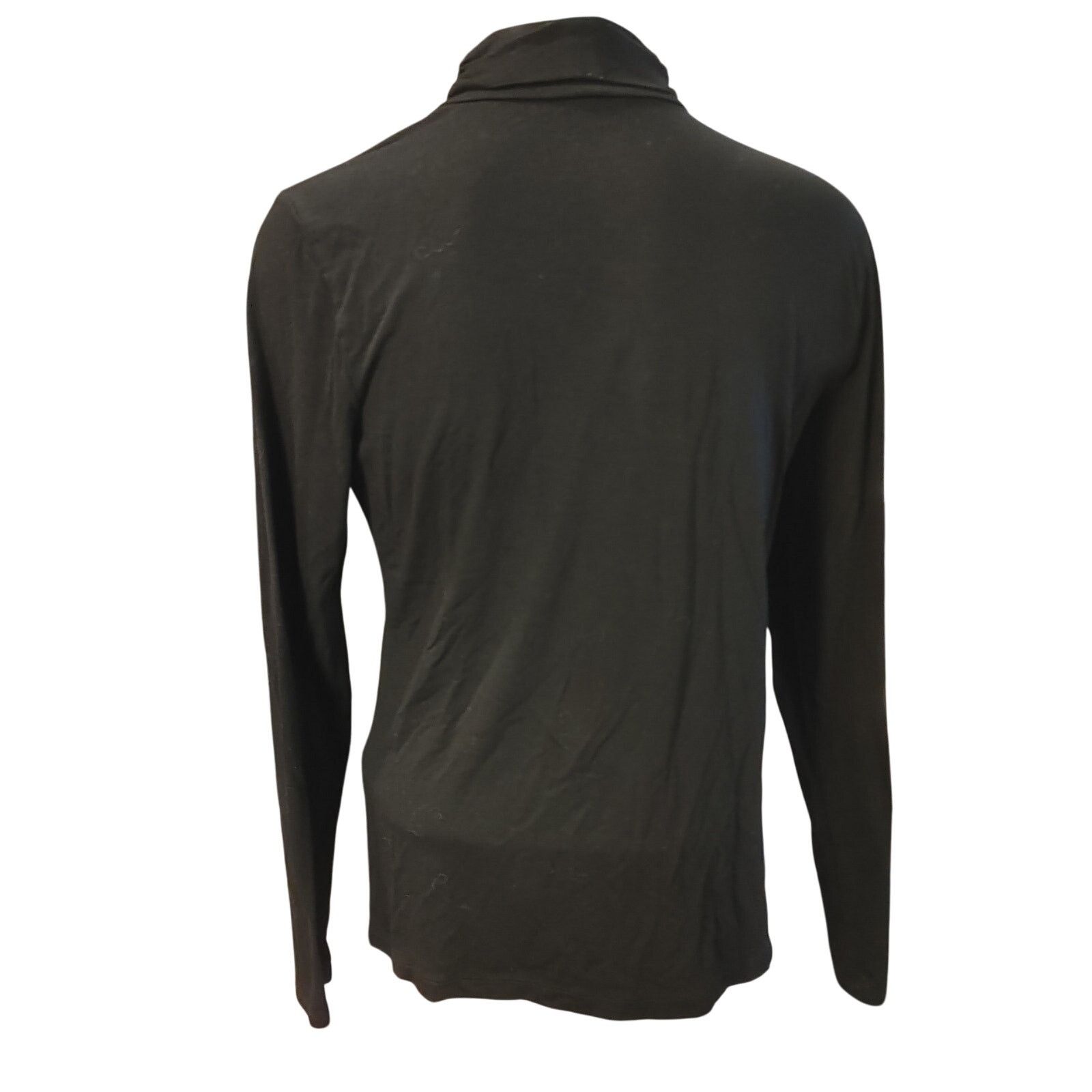 Other Chico's Women's 1 Black Long Sleeve Turtle Neck Top Size S / US 4 / IT 40 - 2 Thumbnail