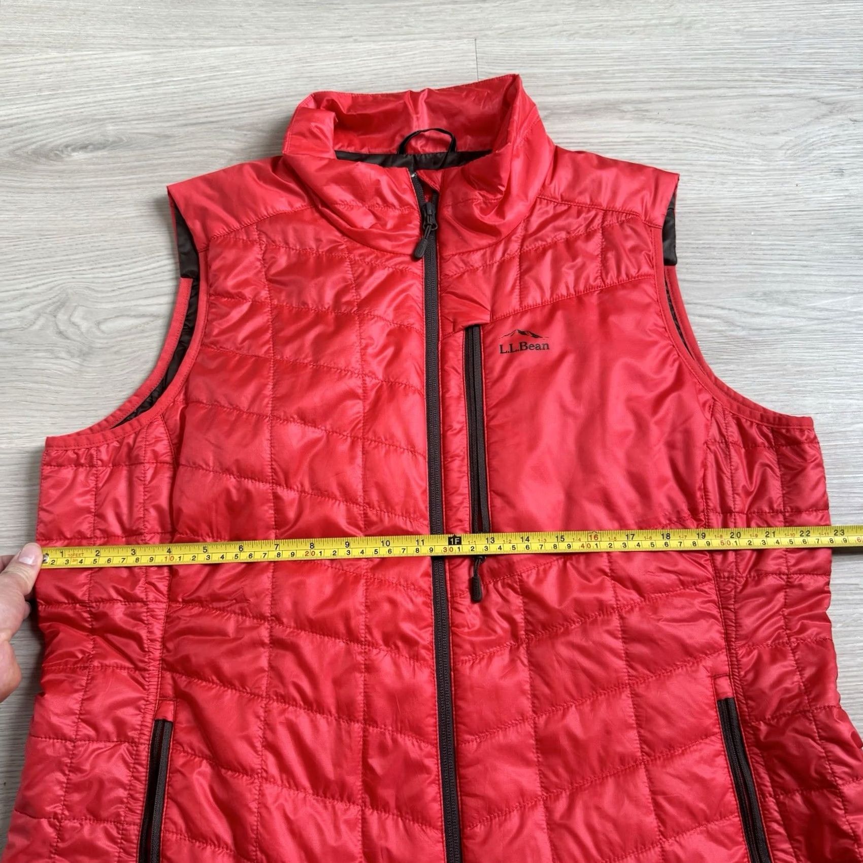 Vintage VINTAGE? No—LL Bean Primaloft Packaway Vest Womens XL Pink Packable Lightweight Outdoors Size XL / US 12-14 / IT 48-50 - 5 Thumbnail