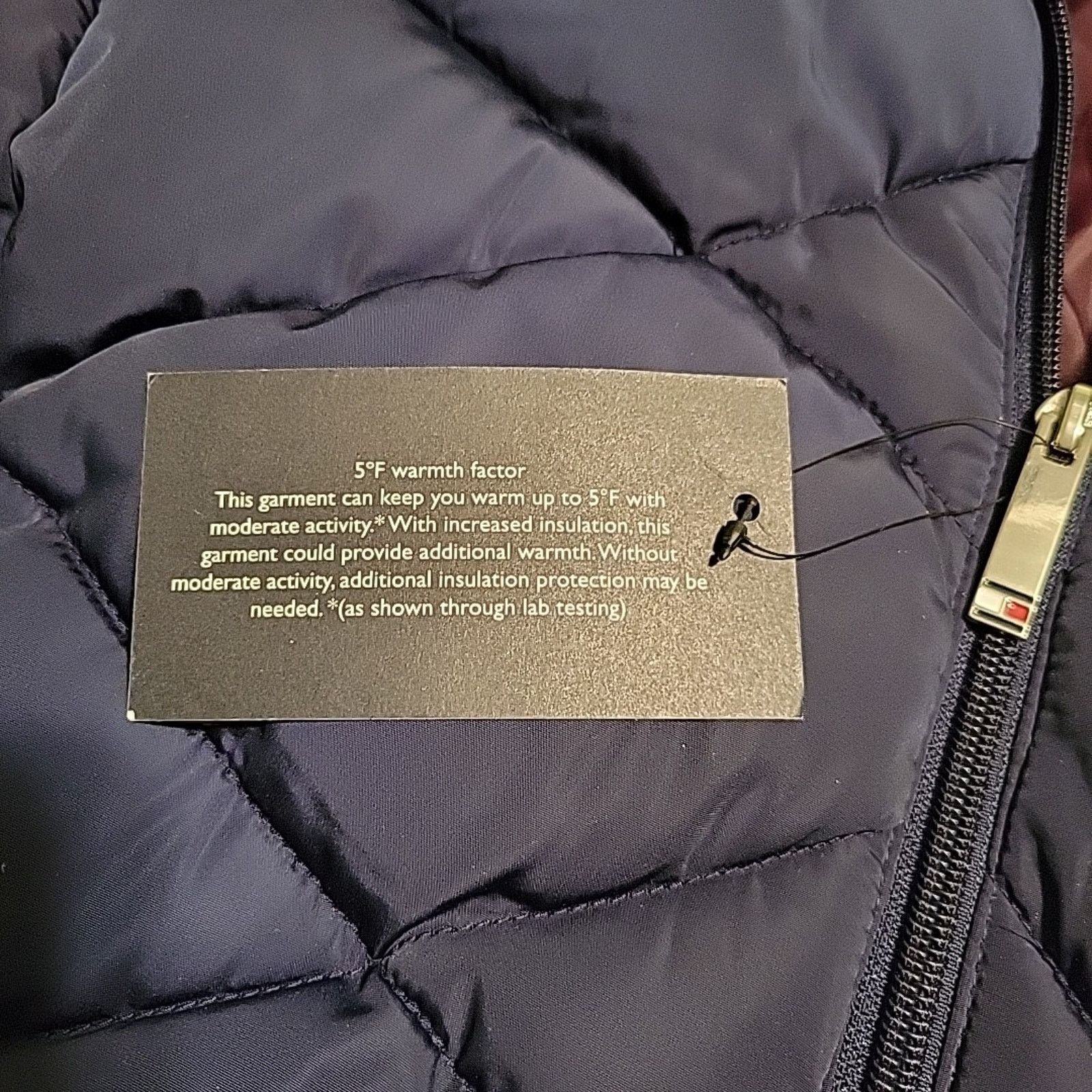 Tommy Hilfiger Tommy Hilfiger Winter Hooded Navy Blue Puffer Coat SZ XL Size XL / US 12-14 / IT 48-50 - 7 Thumbnail
