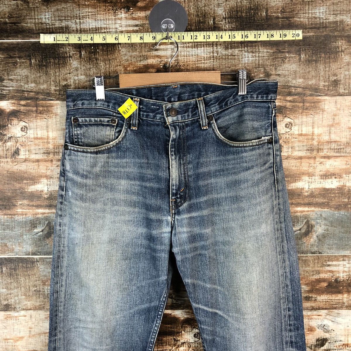 Levi's DL Levis 505 Blue vintage Denim Pants #C198 Size US 33 - 4 Thumbnail