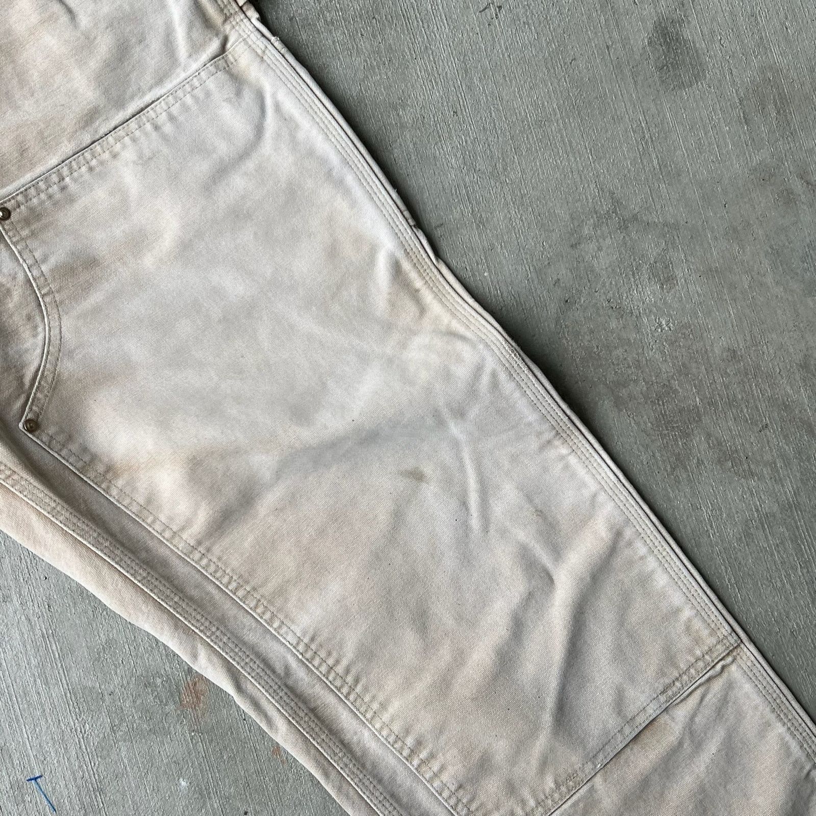 Carhartt × Vintage Carhartt faded brown double knee work wear carpenter pants Size US 36 / EU 52 - 4 Thumbnail