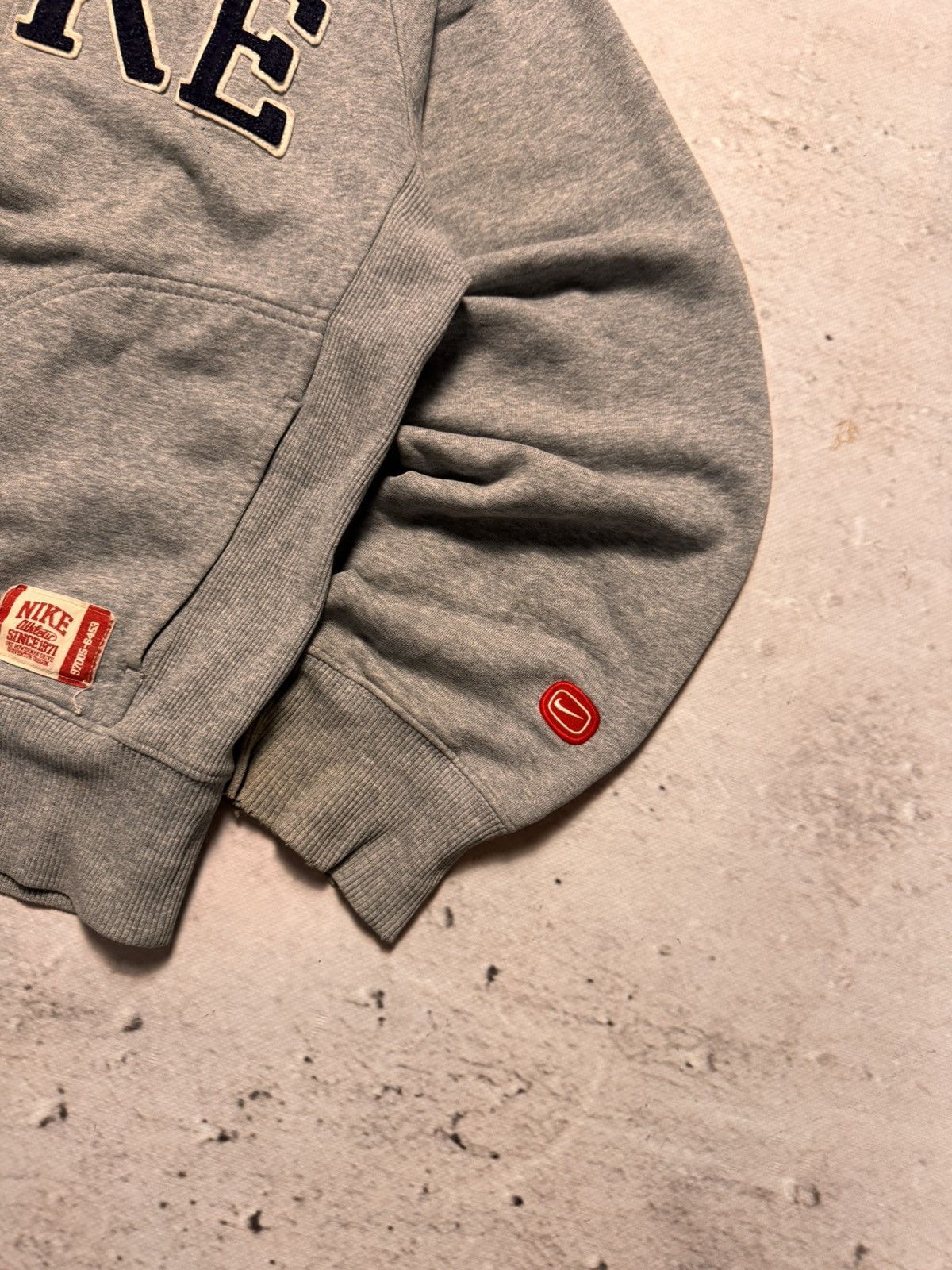 Nike × Vintage NIKE VINTAGE CENTER LOGO OVERSIZE BOXY ZIP HOODIE Size US S / EU 44-46 / 1 - 4 Thumbnail