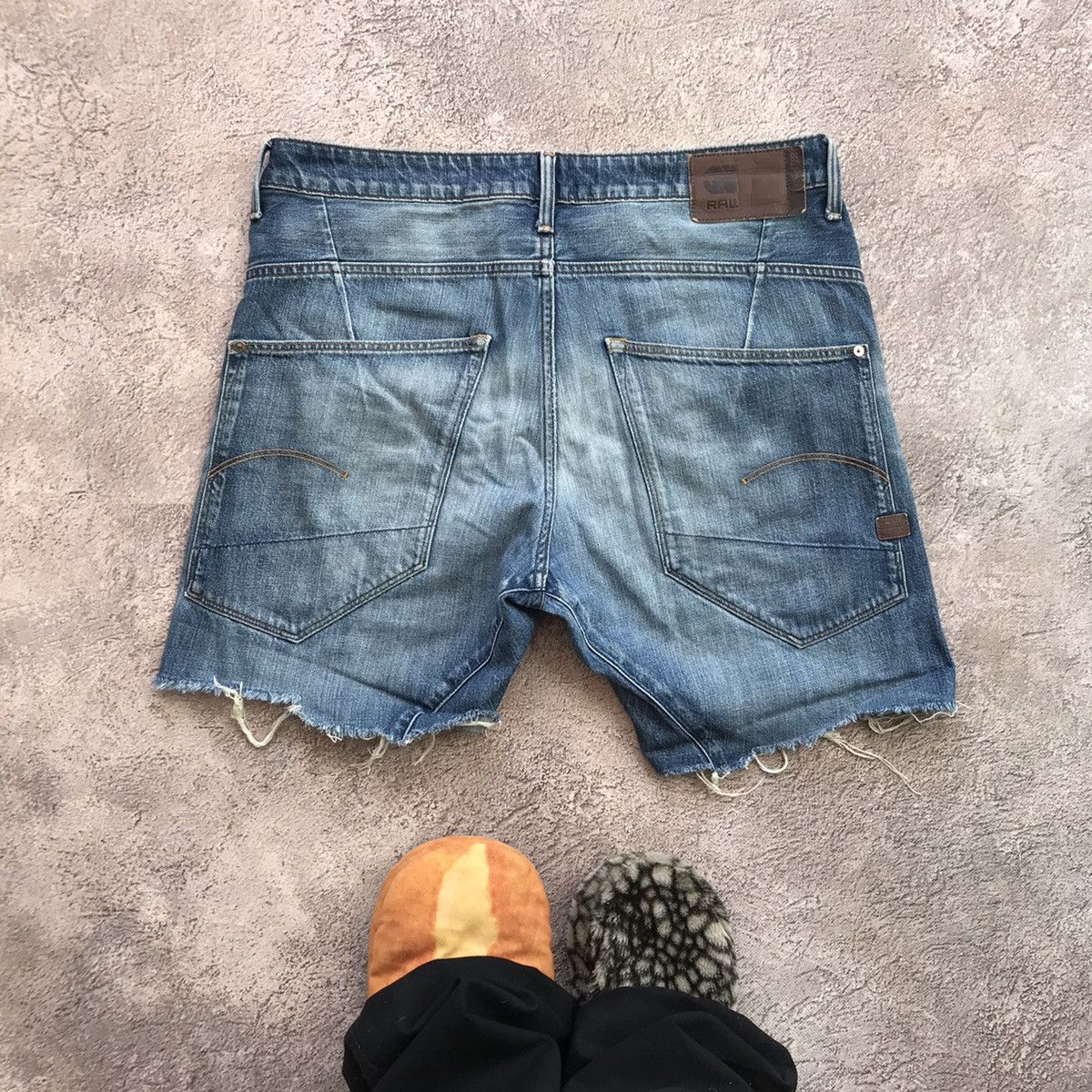 Vintage Vintage Y2K Distressed Denim Shorts Thrashed Streetwear 34 Size US 34 / EU 50 - 6 Thumbnail