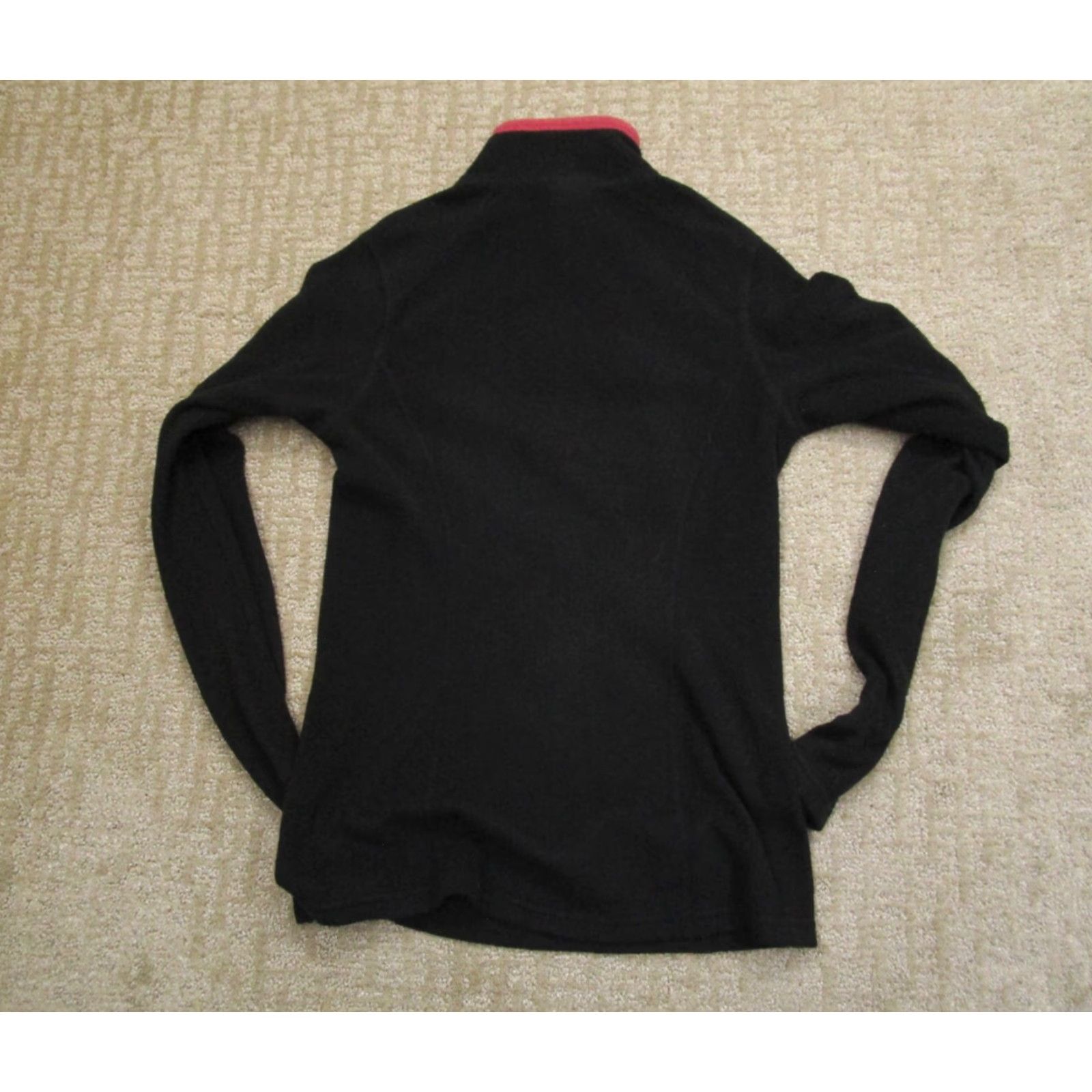The North Face The North Face Pullover Women S Black Quarter Zip Fleece Lightweight Sweatshirt Size S / US 4 / IT 40 - 3 Thumbnail