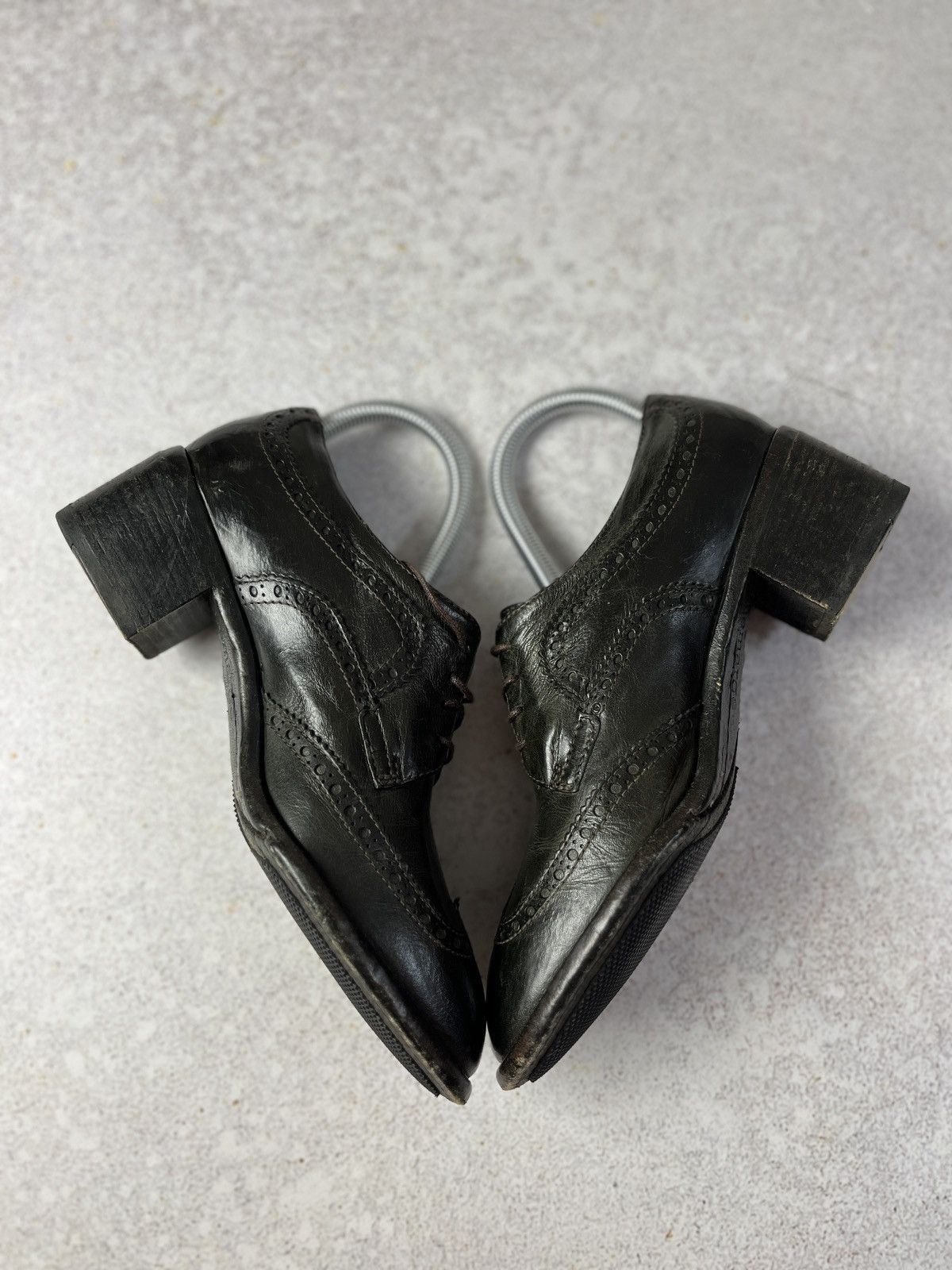 Other Lemargo Heritage Elegance Avant-Garde Oxford Brogue Heels Size US 7 / IT 37 - 2 Thumbnail