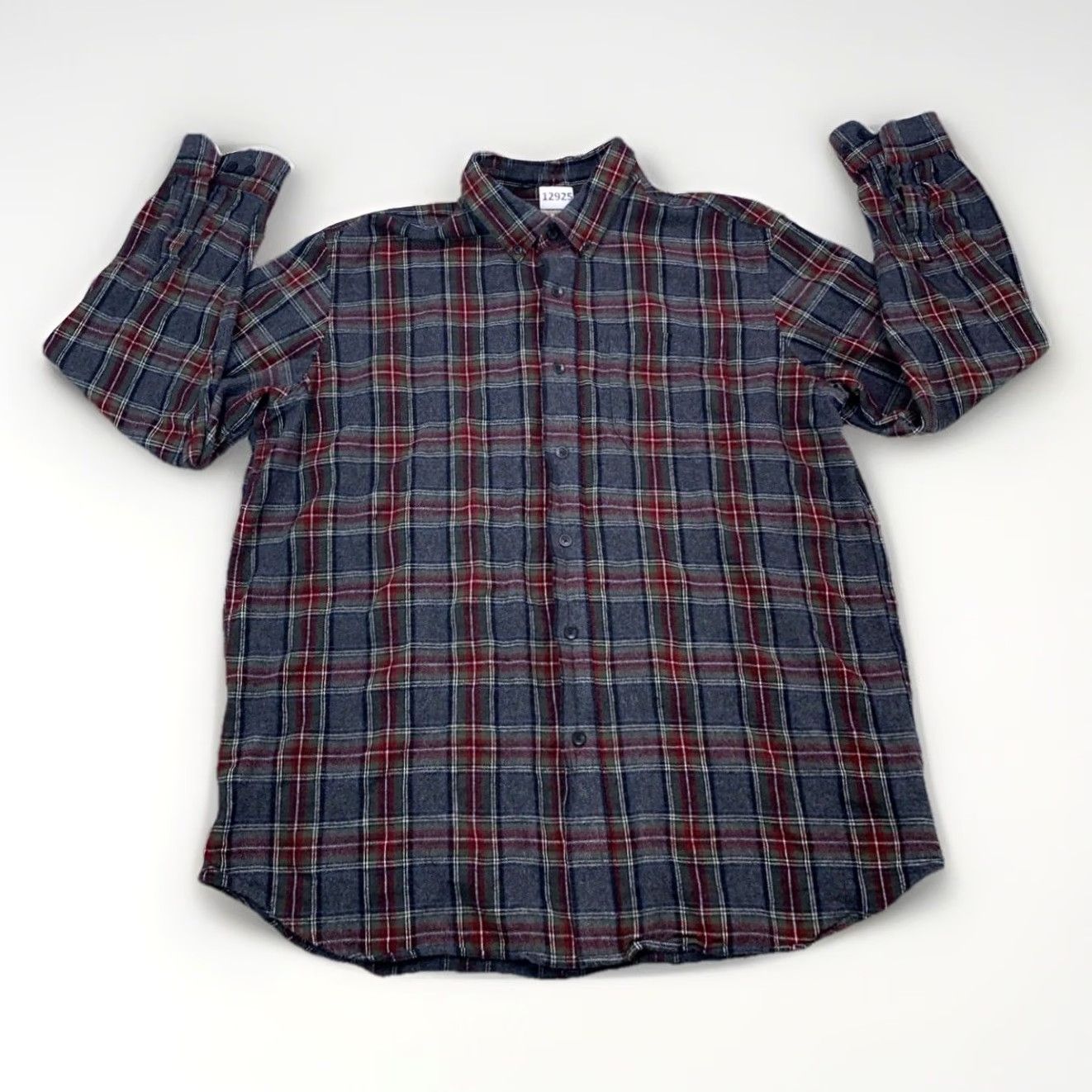 Vintage VINTAGE LL Bean Traditional Fit Thick Flannel Button-Down Shirt Mens XL-12925 Size US XL / EU 56 / 4 - 2 Thumbnail