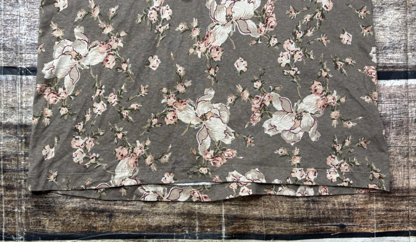 Lauren Ralph Lauren Lauren Ralph Lauren Top Women's L Black Label Floral Linen Size L / US 10 / IT 46 - 6 Thumbnail