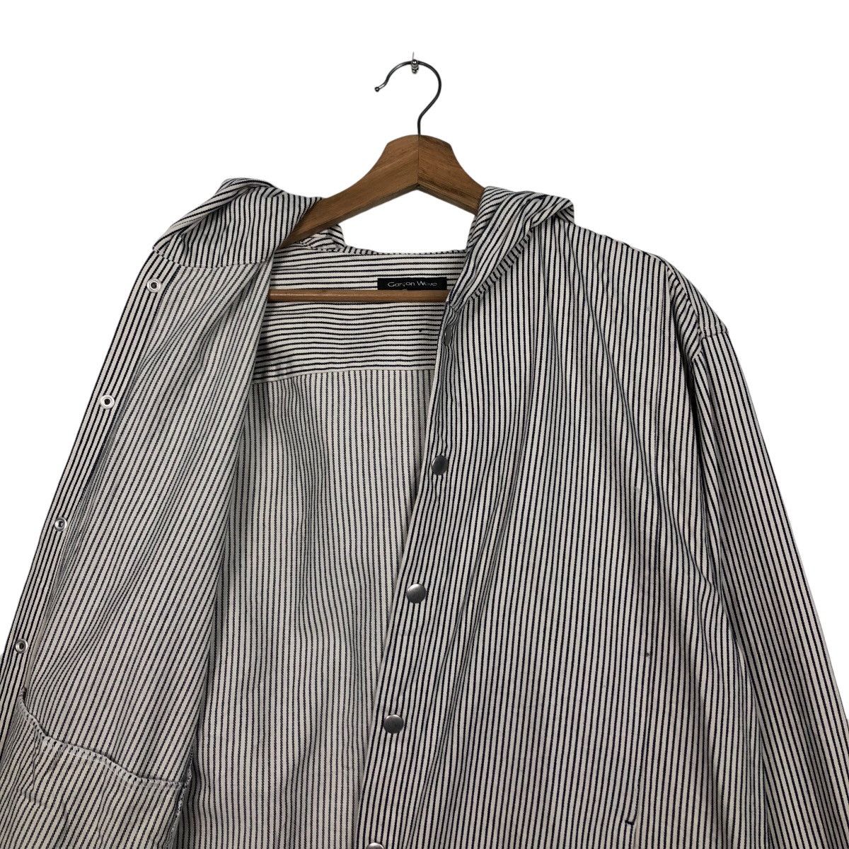Japanese Brand 📌Vintage Hickory Chore Jacket Garcon Wave Issey Miyake Size US L / EU 52-54 / 3 - 14 Thumbnail