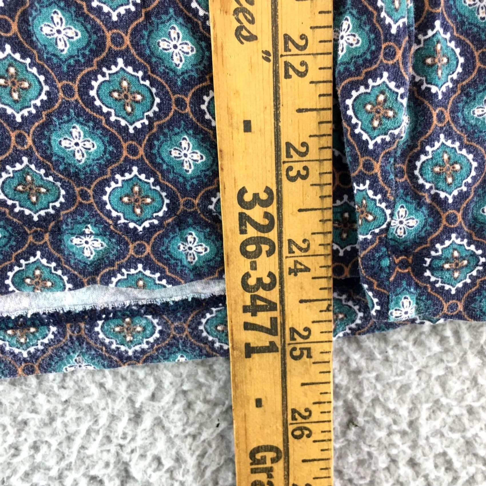 Banana Republic Banana Republic Blouse Top Womens Small Blue Puff Sleeve Round Neck Casual All Seasons Size S / US 4 / IT 40 - 5 Thumbnail