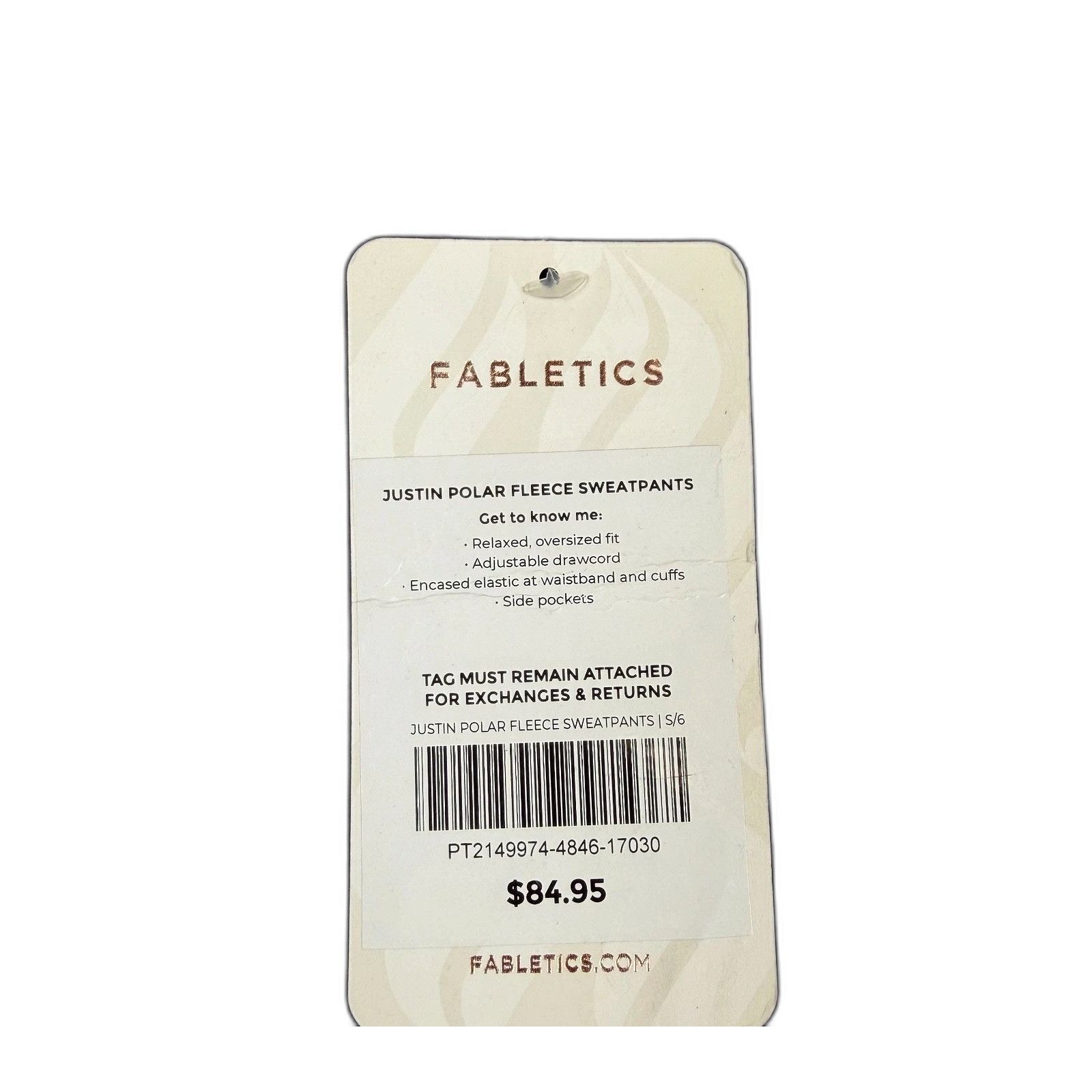 Fabletics Fabletics Justin Polar Fleece Sweatpants Navy Blue Joggers M Size US 26 / EU 42 - 3 Thumbnail