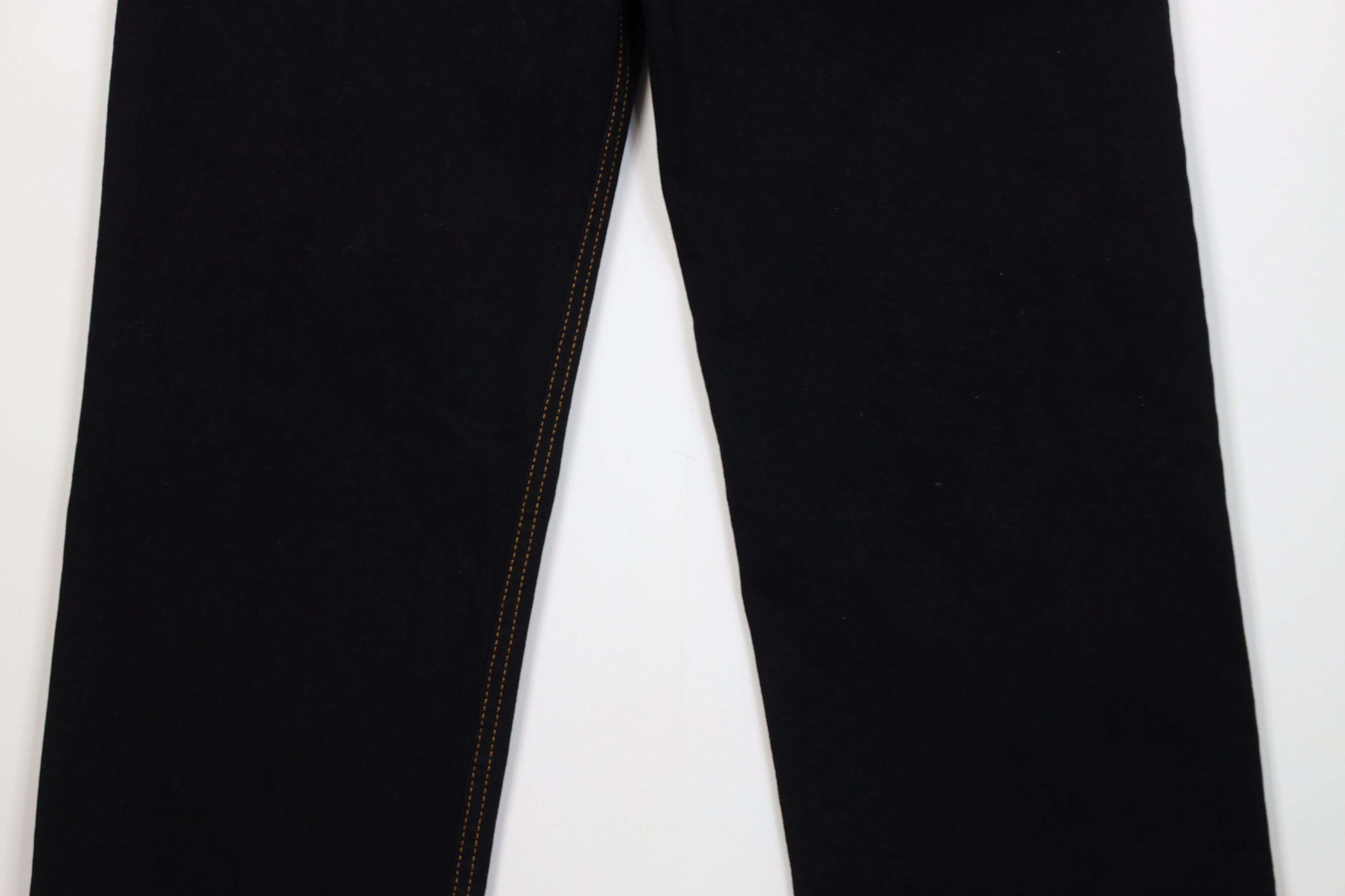 Polo Ralph Lauren Vintage 90s Ralph Lauren Loose Fit Wide Leg Jeans Black Size US 38 / EU 54 - 12 Thumbnail