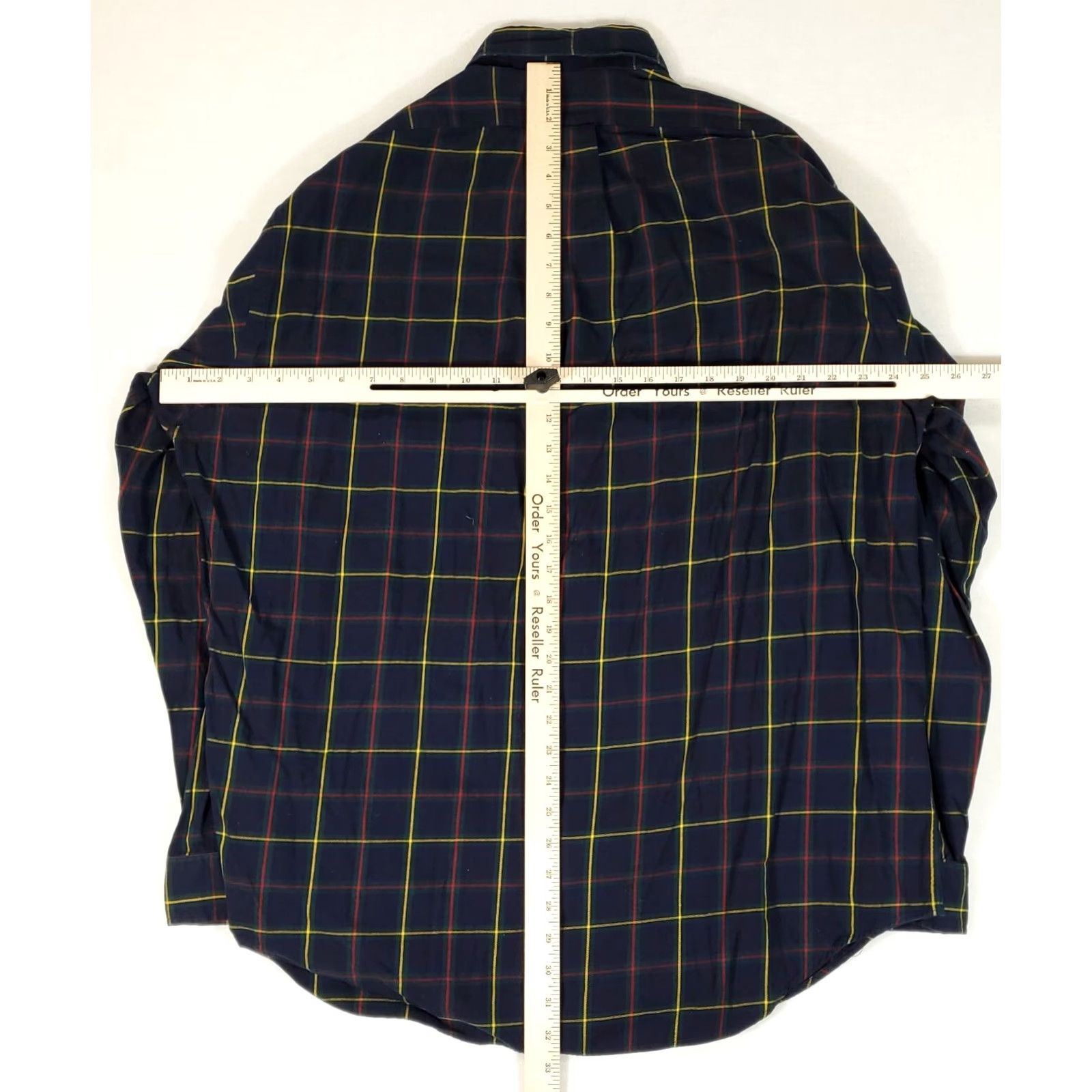 Ralph Lauren Ralph Lauren Golf Crest Plaid Long Sleeve Button-Down Shirt Mens L Blue Size US L / EU 52-54 / 3 - 5 Thumbnail