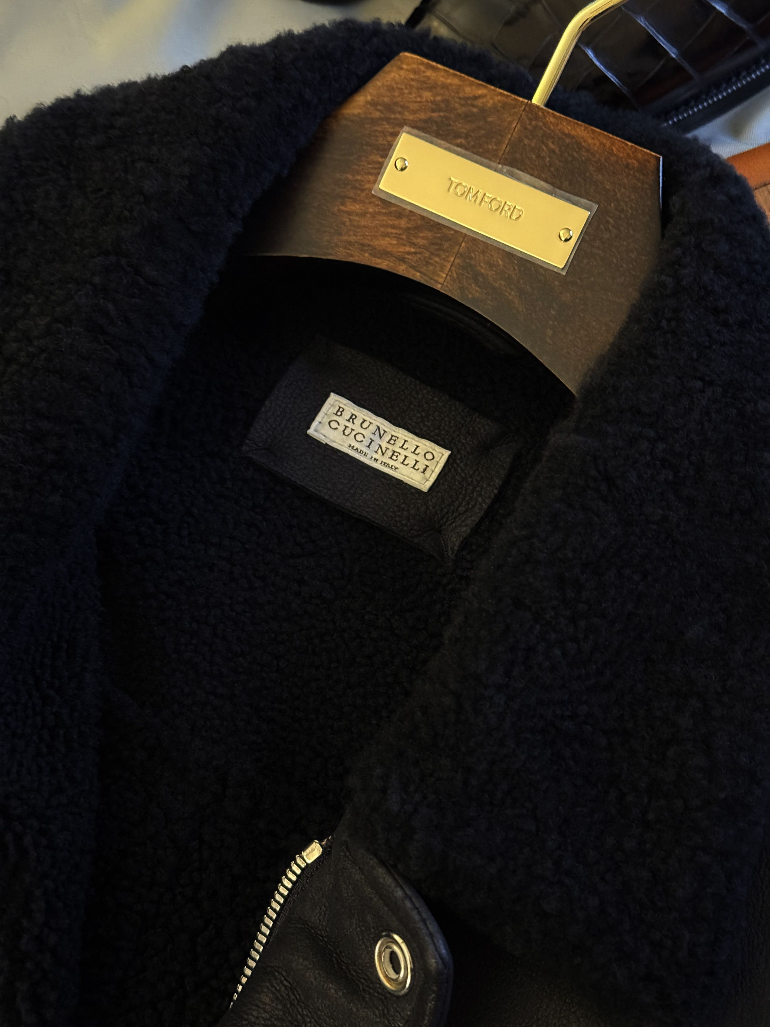 Brunello Cucinelli A Menswear Grail, Ultra-Rare $15,000 Full Shearling Jacket Size US M / EU 48-50 / 2 - 15 Thumbnail