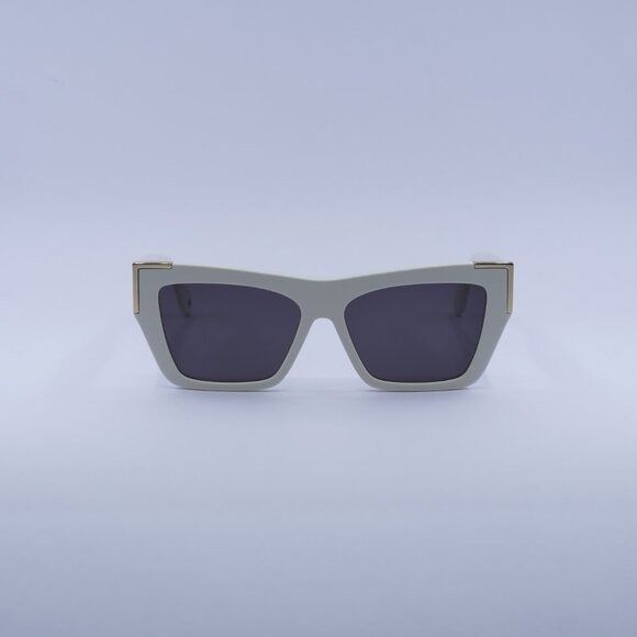Palm Angels Palm Angels PERI099 HOLLYWOOD 0107 Sunglasses White Cat Eye Size ONE SIZE - 3 Thumbnail