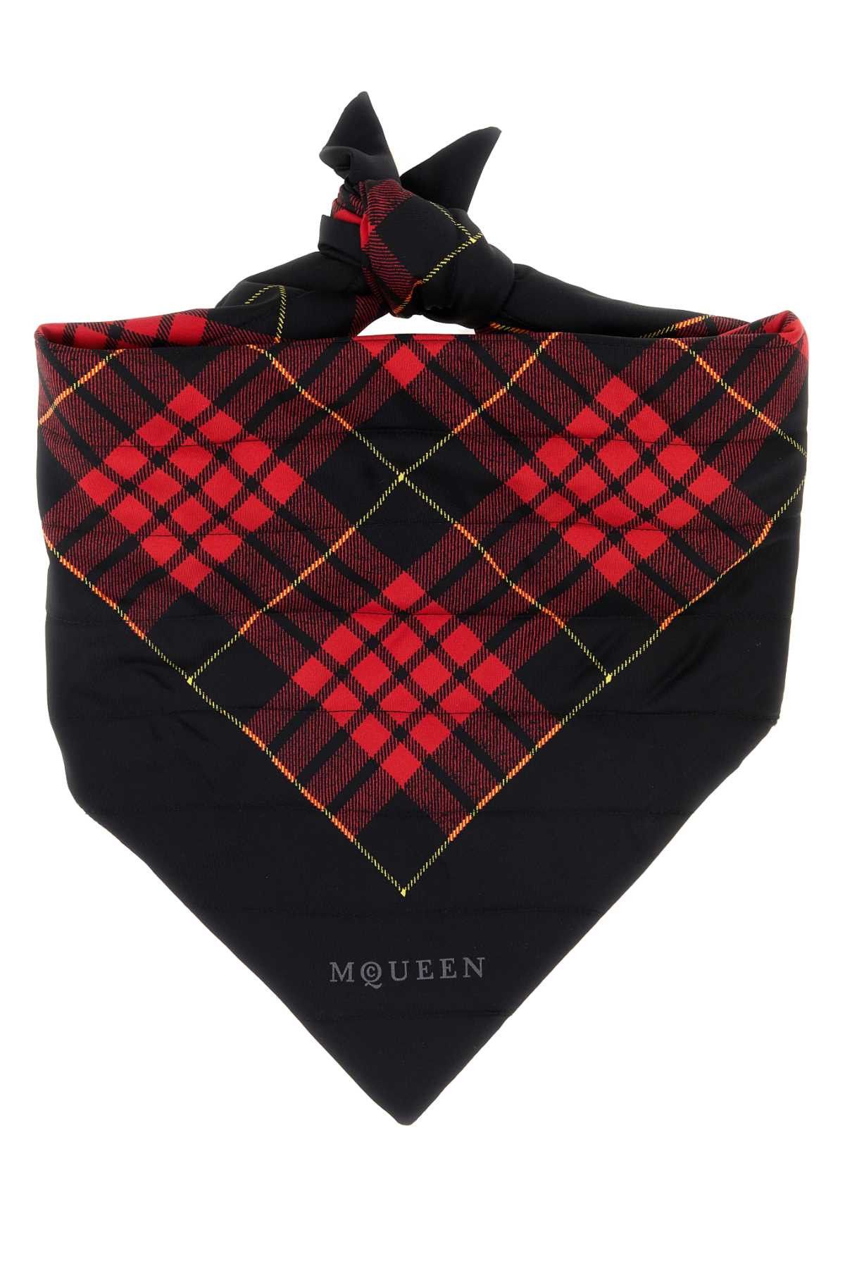 Alexander McQueen Embroidered Silk Scarf Size ONE SIZE - 1 Thumbnail
