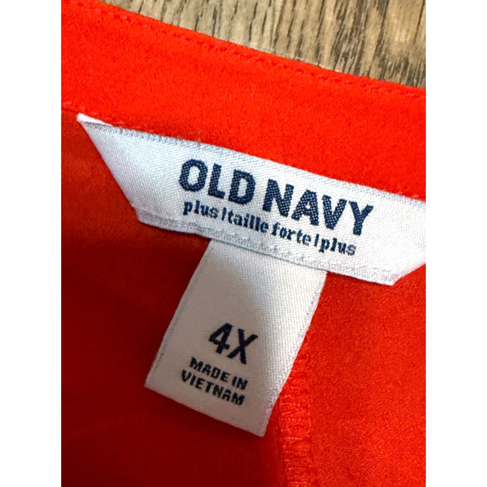 Old Navy Old Navy Tank Top Women's Plus Size 4X Orange Ruffle Tiered Tank Women Plus 4X Orange Ruffle Tiered Size XXL / US 16-18 / IT 52-54 - 5 Thumbnail
