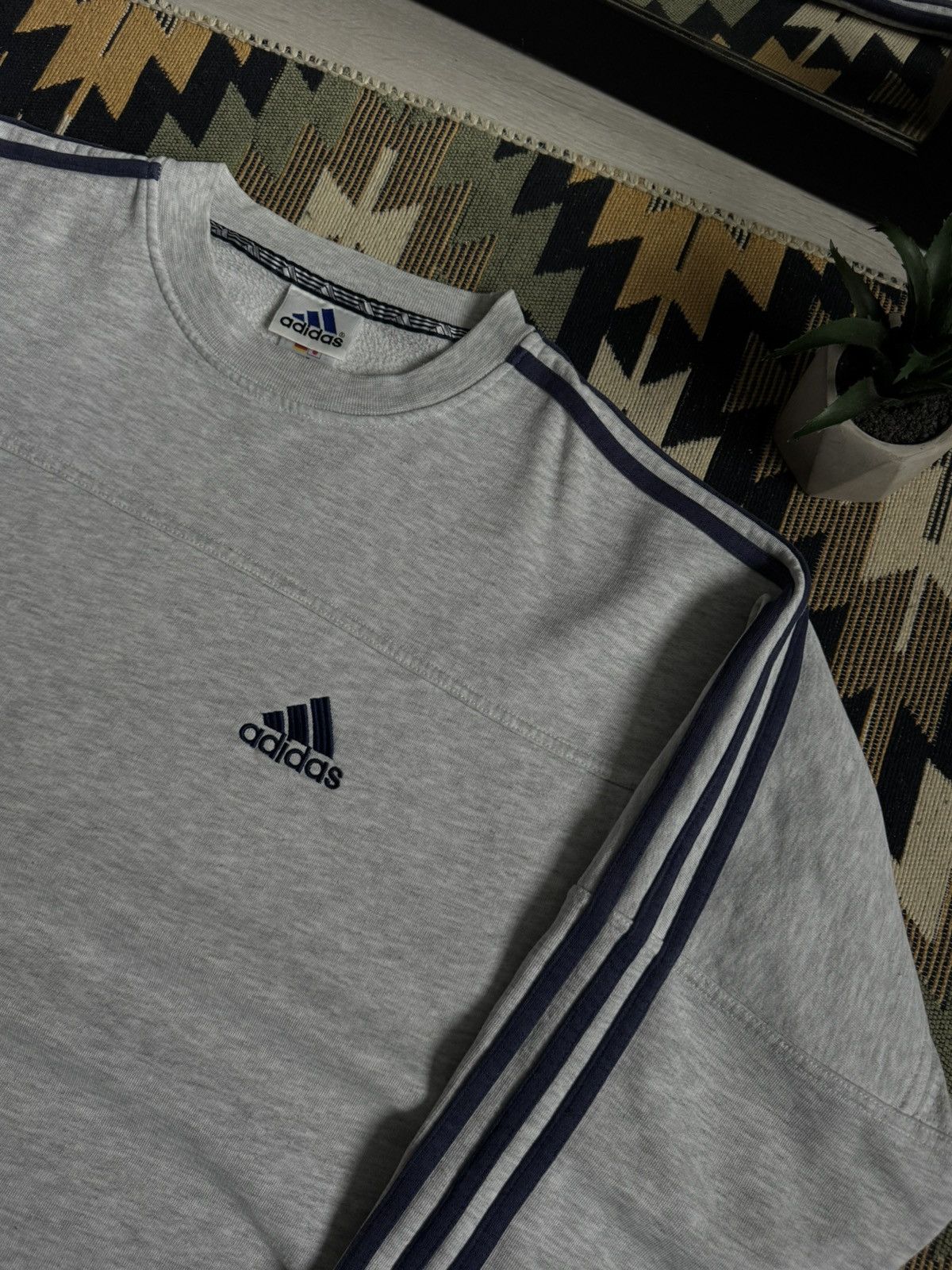 Adidas Vintage 90’s Adidas Oversized Sweatshirt Size US L / EU 52-54 / 3 - 5 Thumbnail