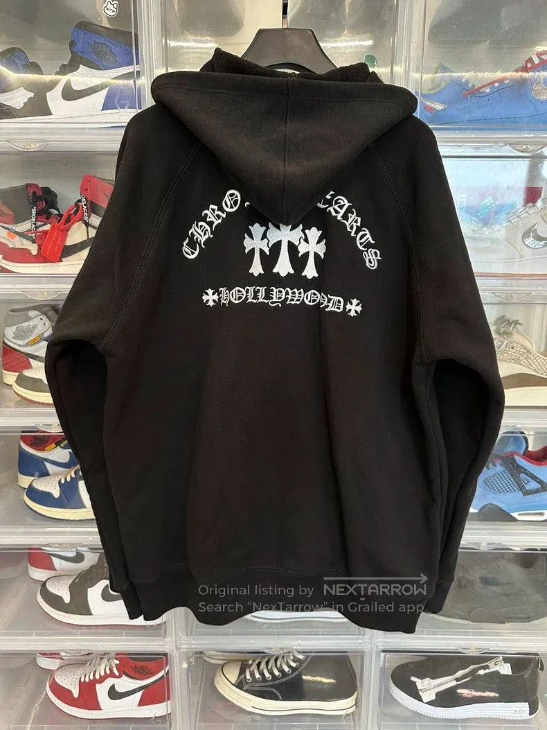 Chrome Hearts Chrome Hearts Embroidered Zip Hoodie. Size US XXL / EU 58 / 5 - 2 Thumbnail