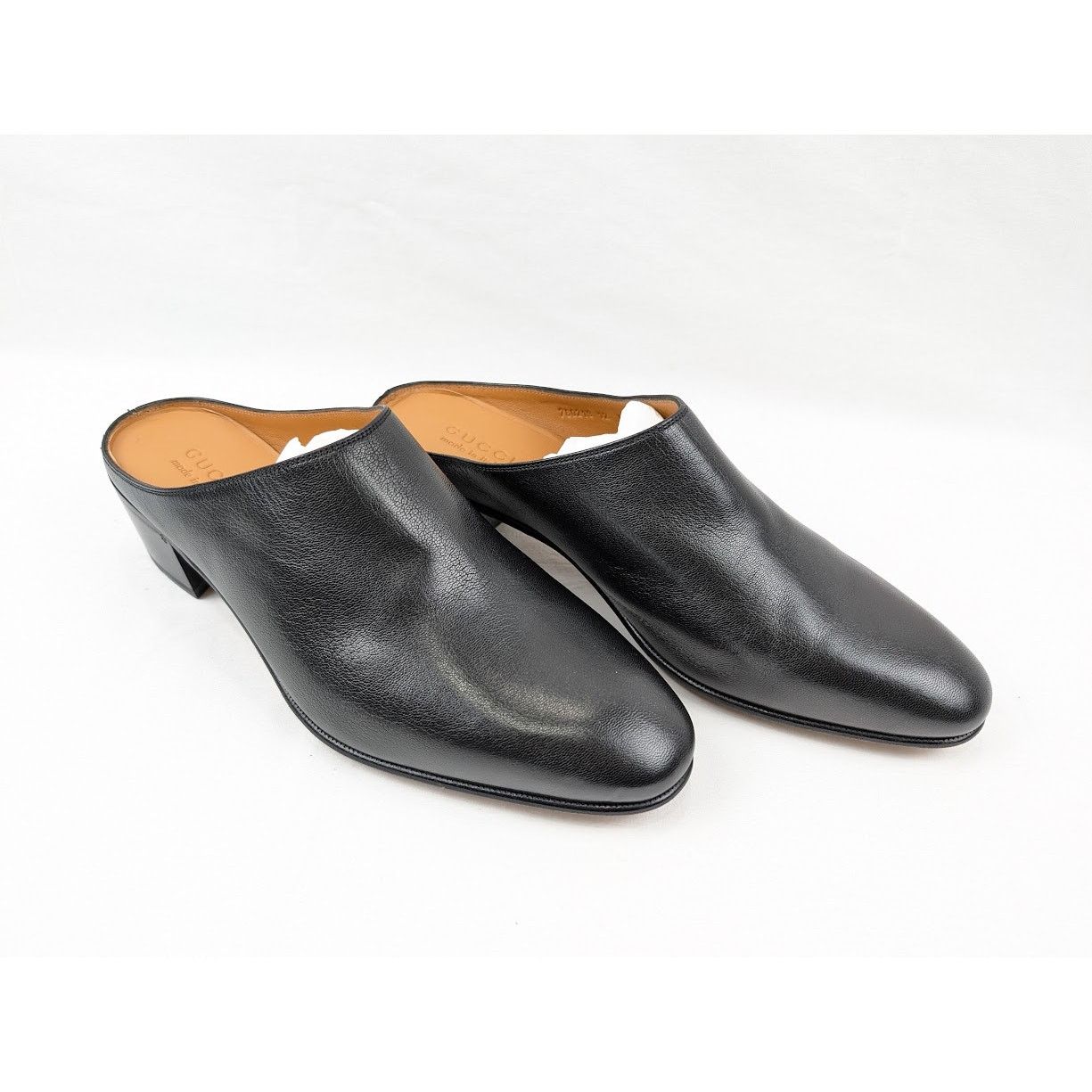 Gucci o1rshd1 Leather Sandals in Black Size US 12.5 / EU 45-46 - 14 Thumbnail