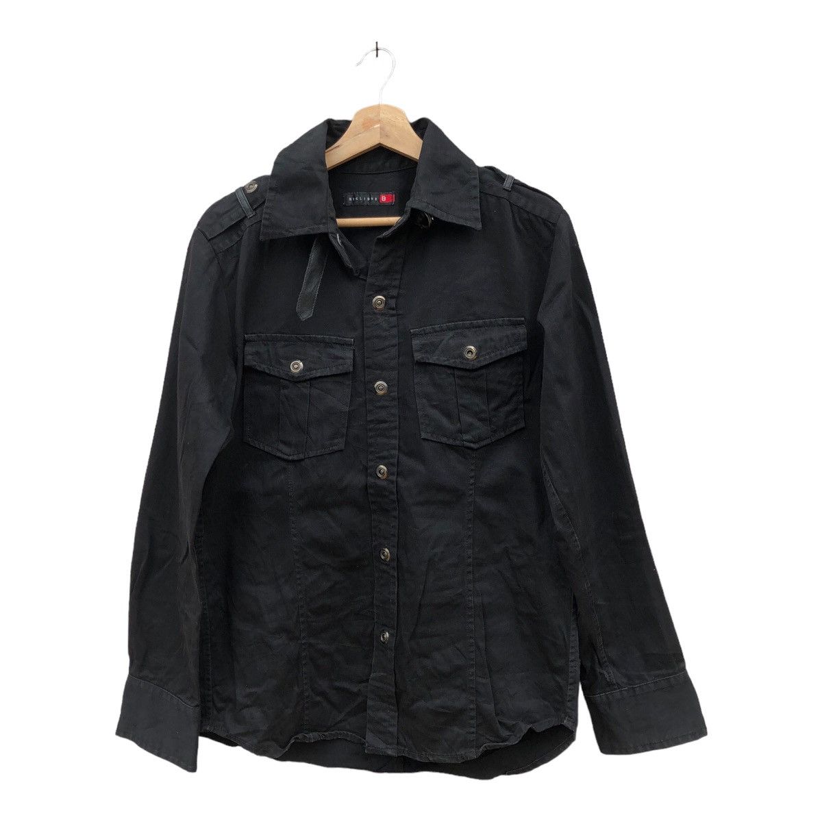 Flannel Long Sleeve Work Shirt Biglidue