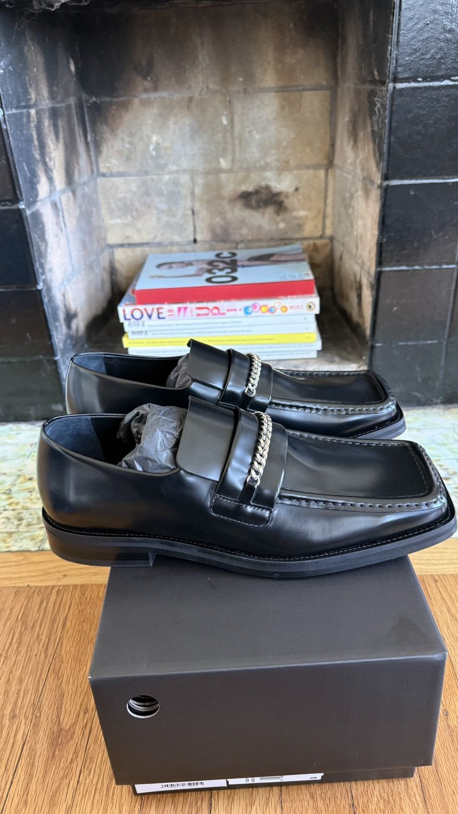 Martine Rose Square Toe Chain Loafers Size US 10 / EU 43 - 3 Thumbnail