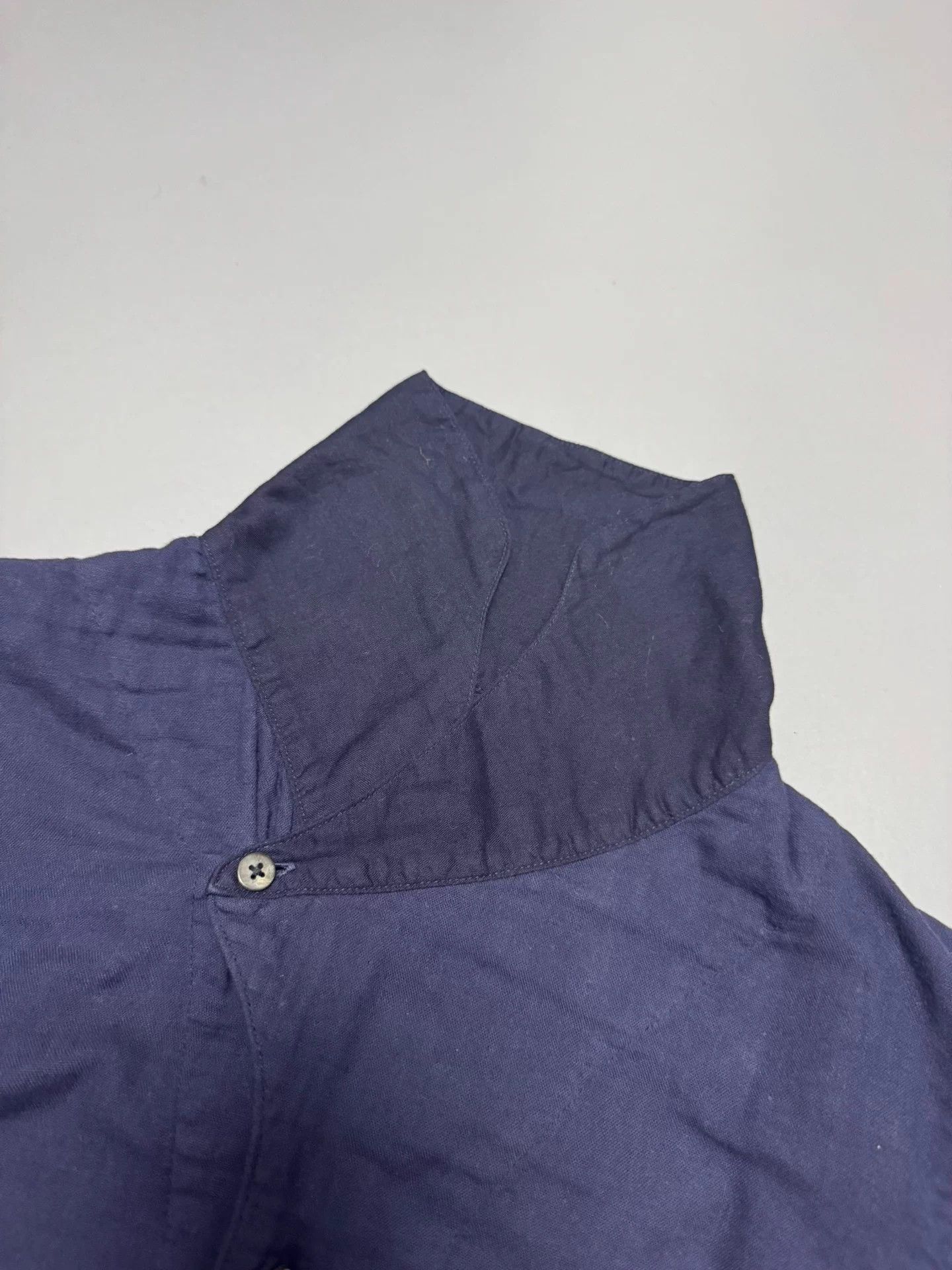 Kapital Kapital Indigo Dyed Irregular Collar Shirt Size US XS / EU 42 / 0 - 6 Thumbnail