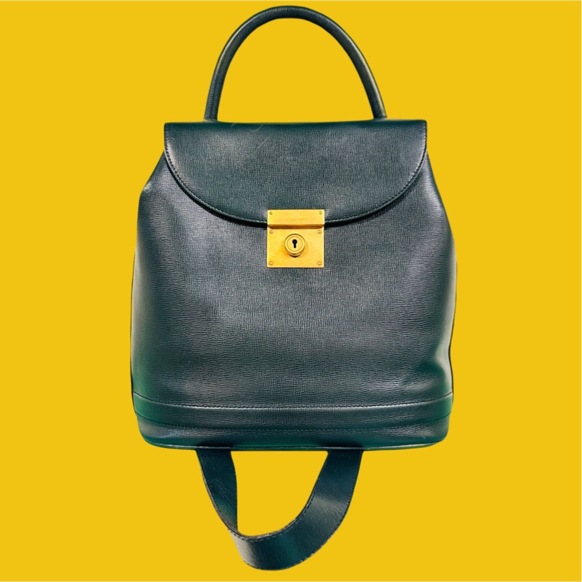 Jil Sander Lim. Edit. Leather Backpack Minimalist Luxury Bag