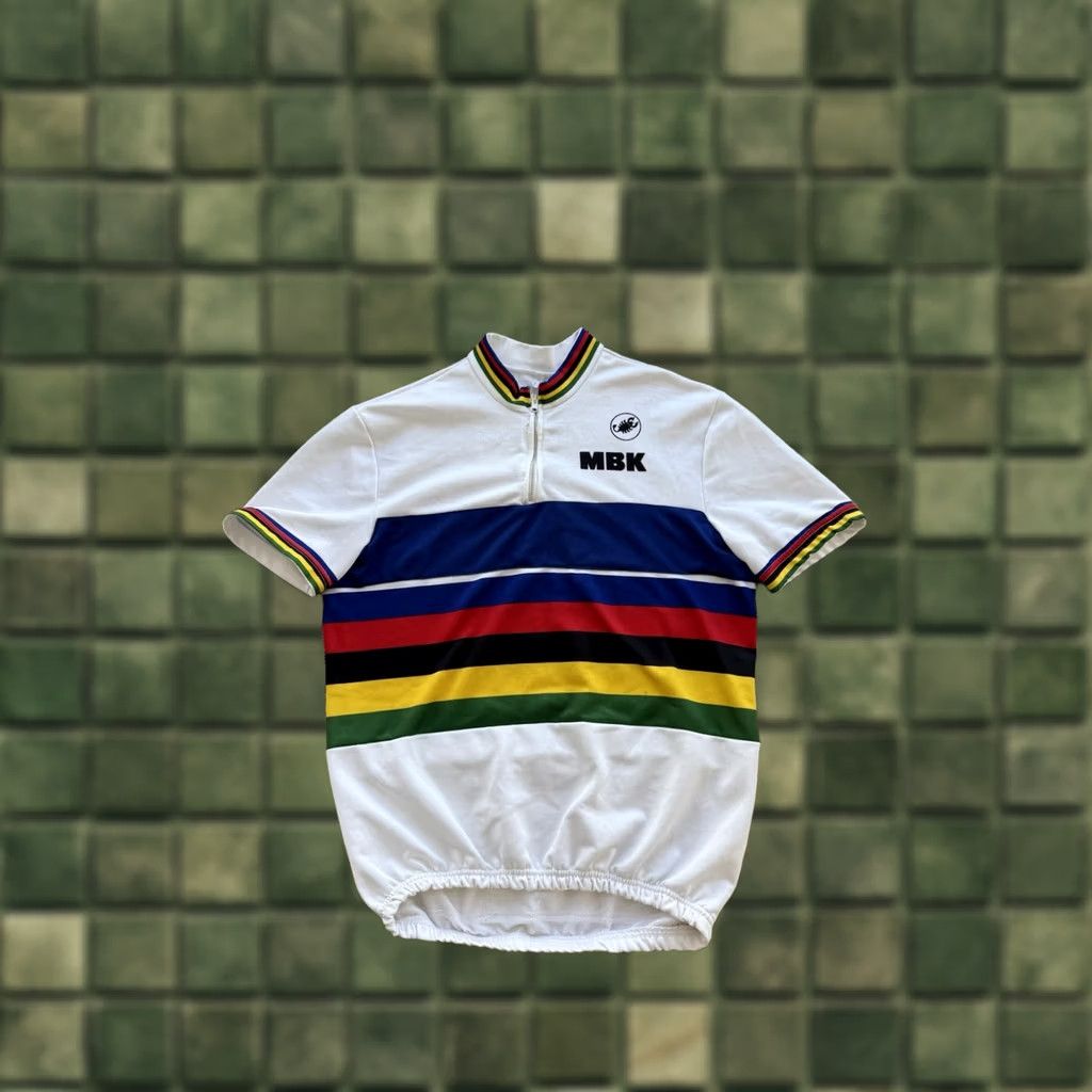 Vintage VINTAGE Castelli Cycling Jersey Shirt Men L White 90s VELO Rare - Mens Size US L / EU 52-54 / 3 - 1 Thumbnail