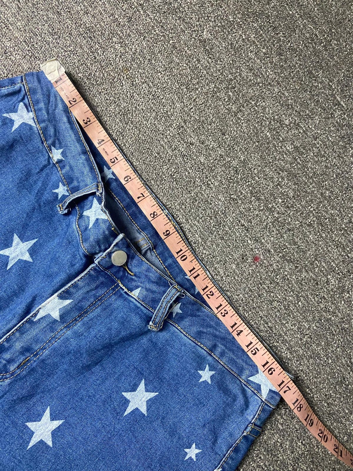 Japanese Brand Japanese Brand Star Printed Flare Pants (138) Size 34" / US 12 / IT 48 - 2 Thumbnail