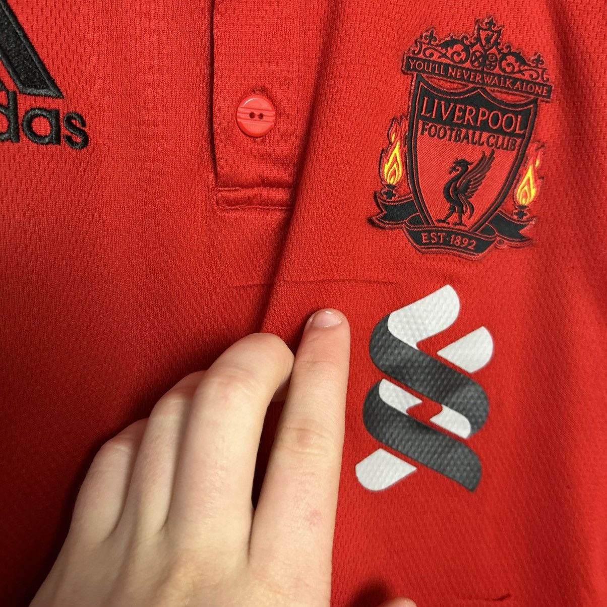 Adidas Vintage Adidas FC Liverpool 2010 home soccer jersey Size US S / EU 44-46 / 1 - 5 Thumbnail