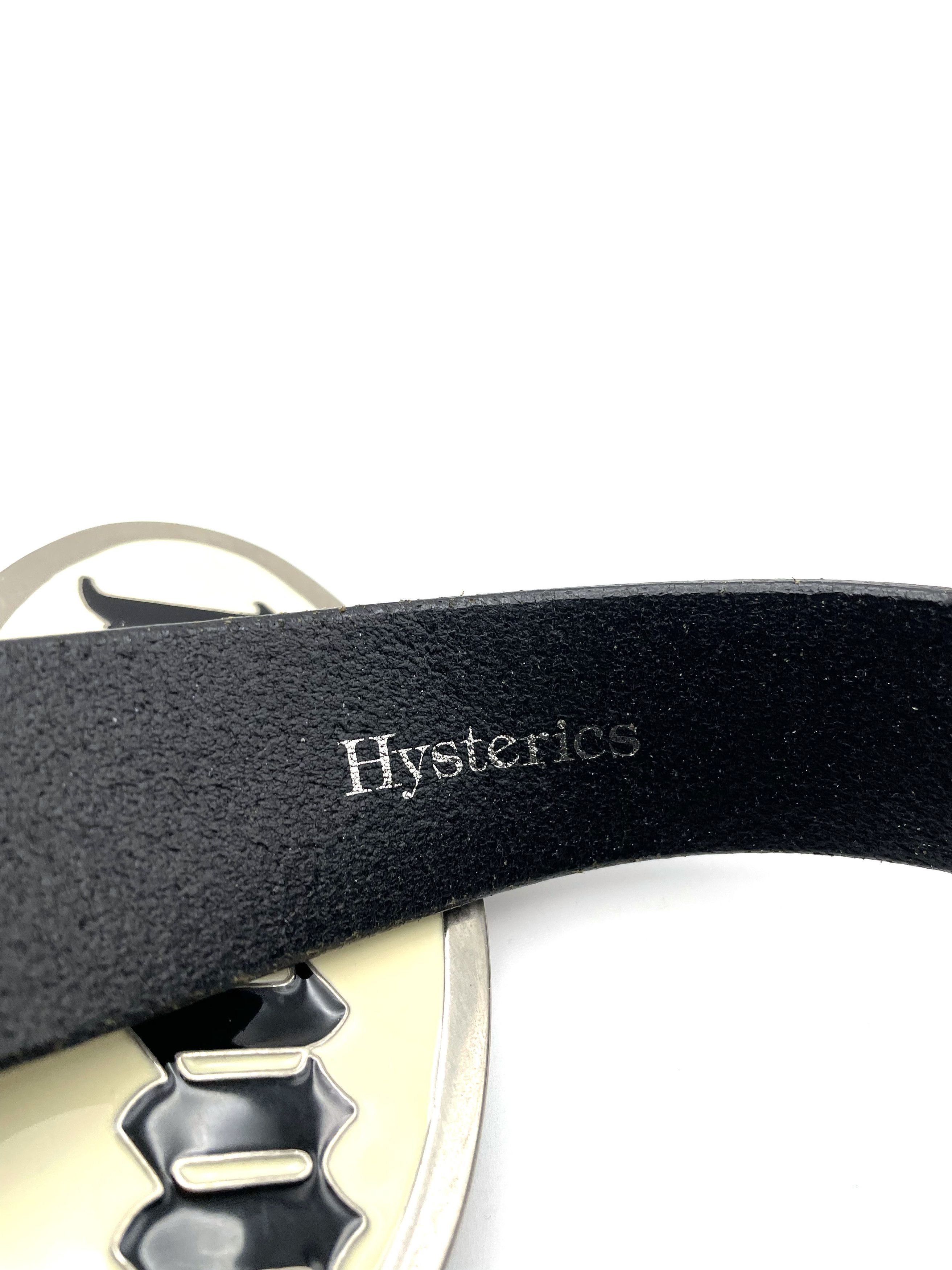Hysteric Glamour Metal Leather Belt Size ONE SIZE - 6 Thumbnail