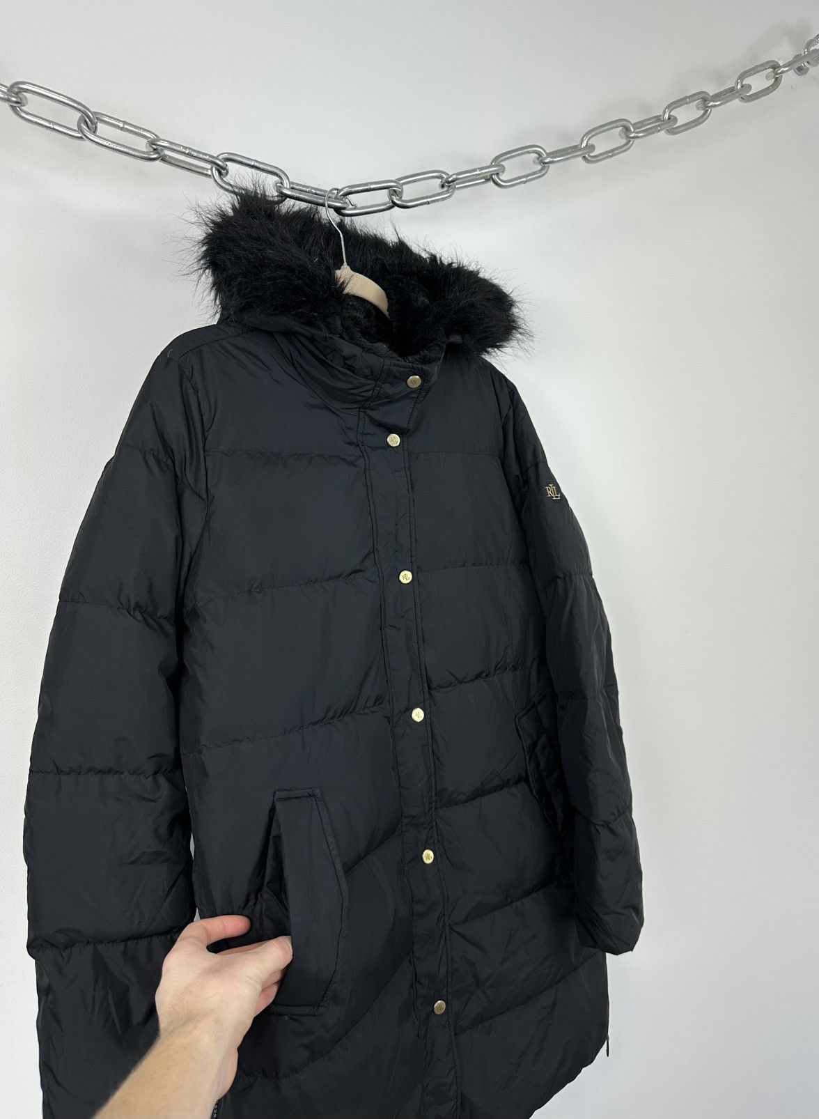 Lauren Ralph Lauren Vintage Lauren Ralph Lauren Women's Rare Down Puffer Jacket Size XL / US 12-14 / IT 48-50 - 7 Thumbnail